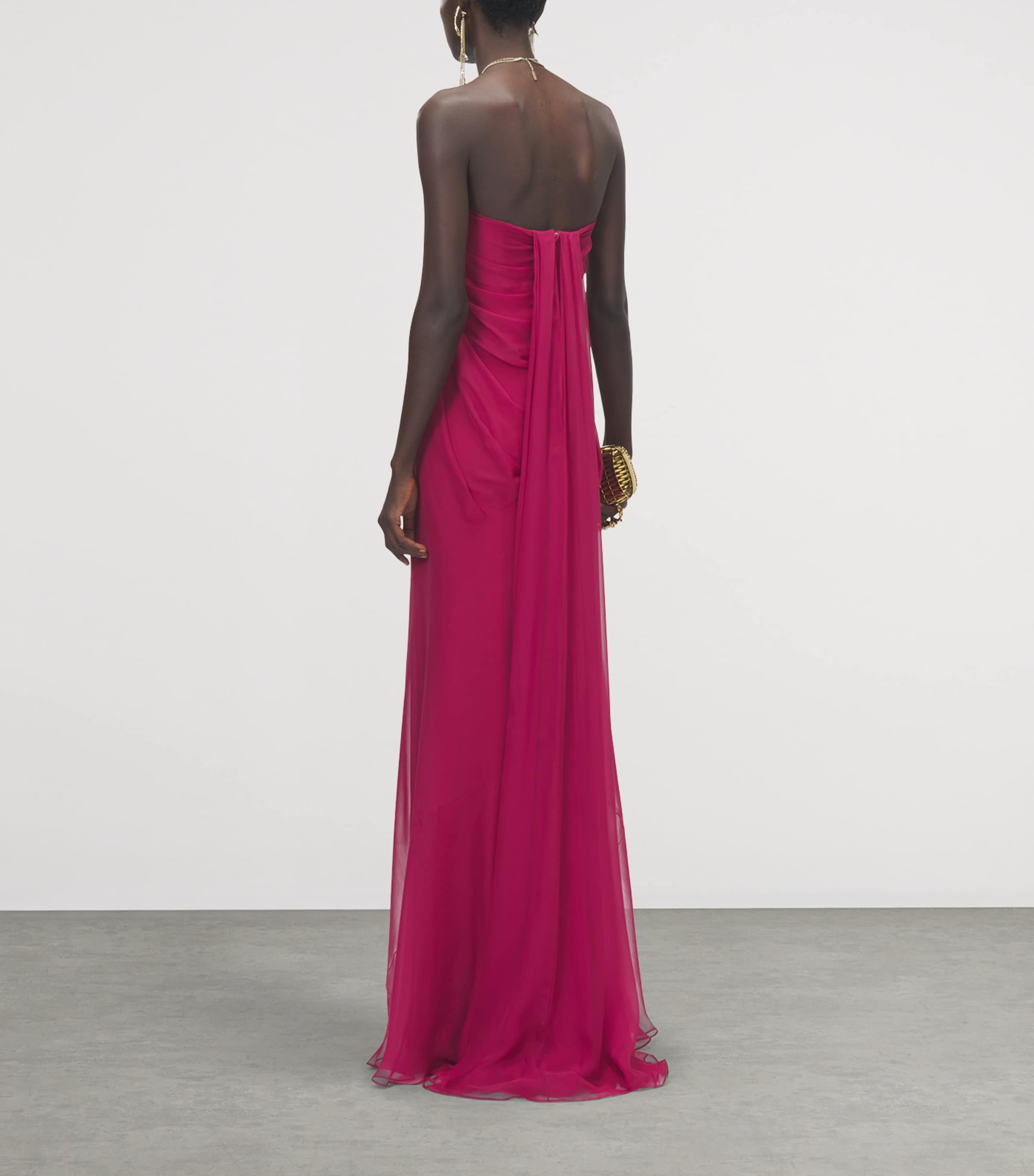 Silk Draped Gown 6193 Image 3