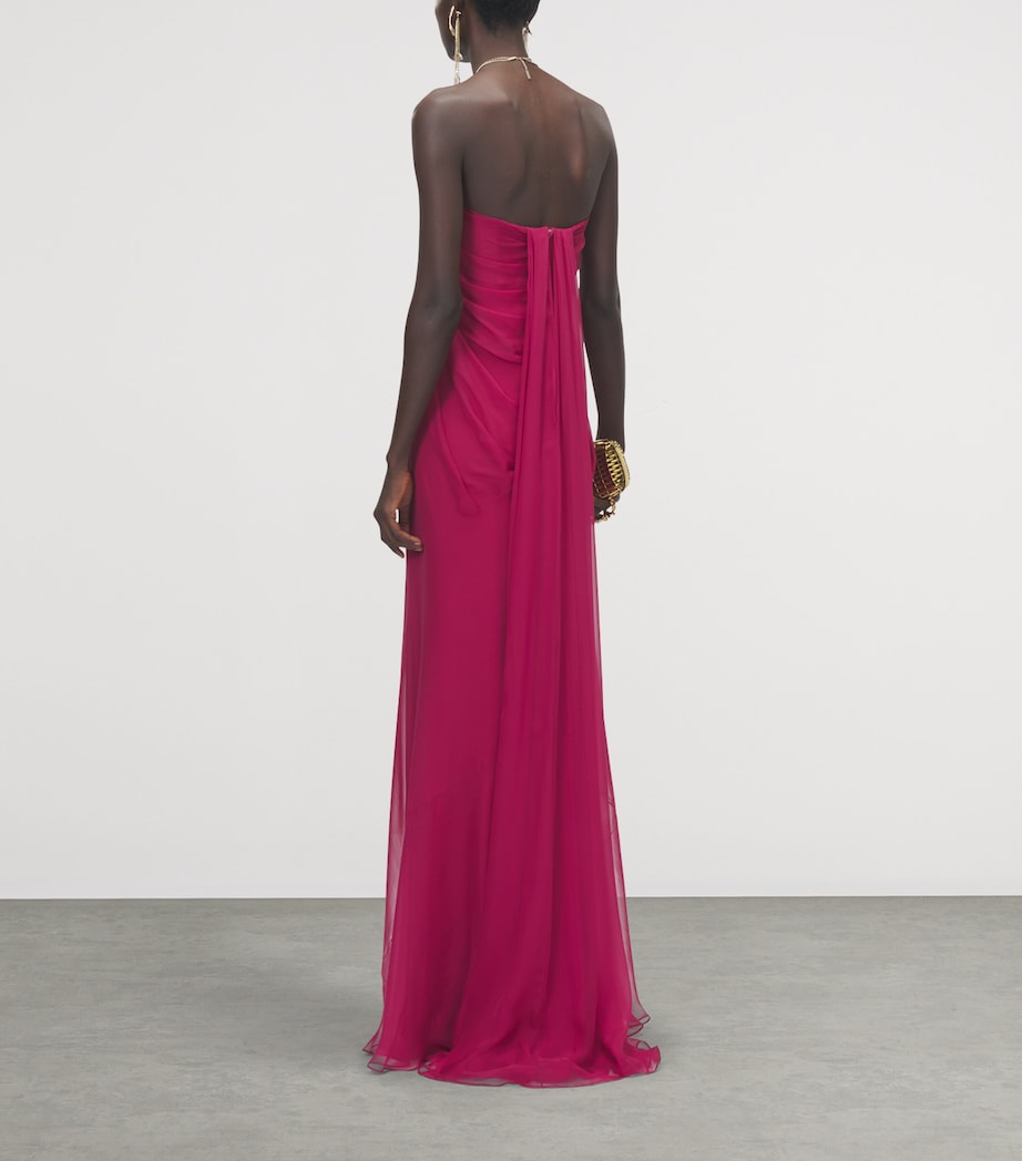 Silk Draped Gown 6193 Image 3
