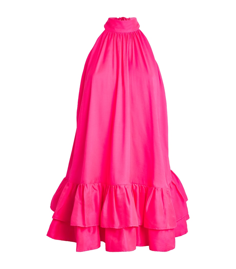 Alice+Olivia Womens Erna Mini Dress Wild Pink Image 1