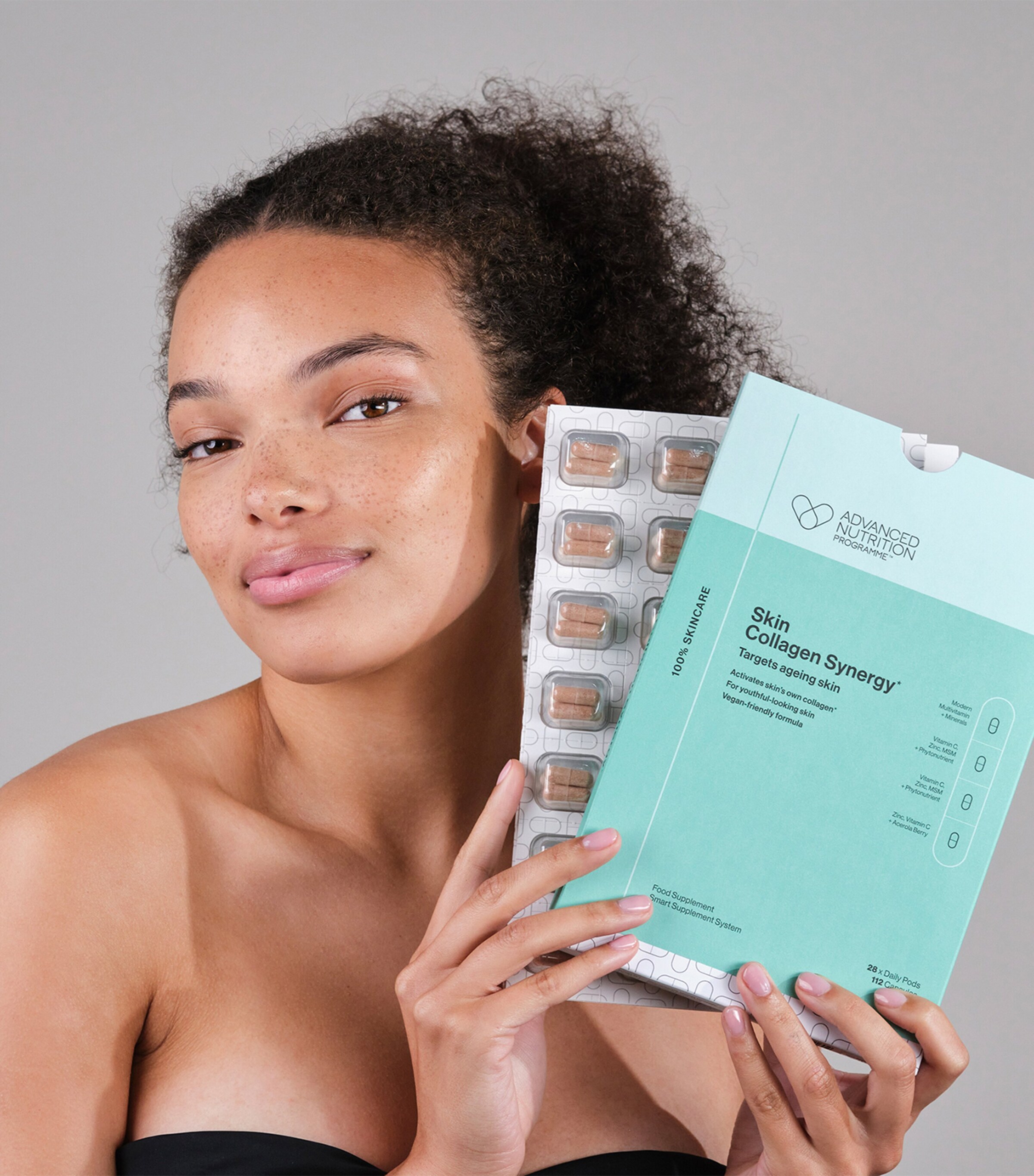 Skin Collagen Synergy (112 Capsules) NO COLOUR Image 3