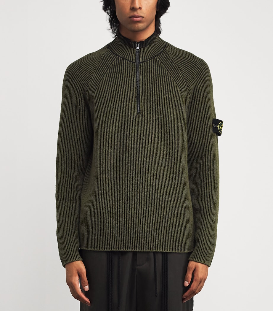 Virgin Wool-Blend Sweater V0054 Image 3