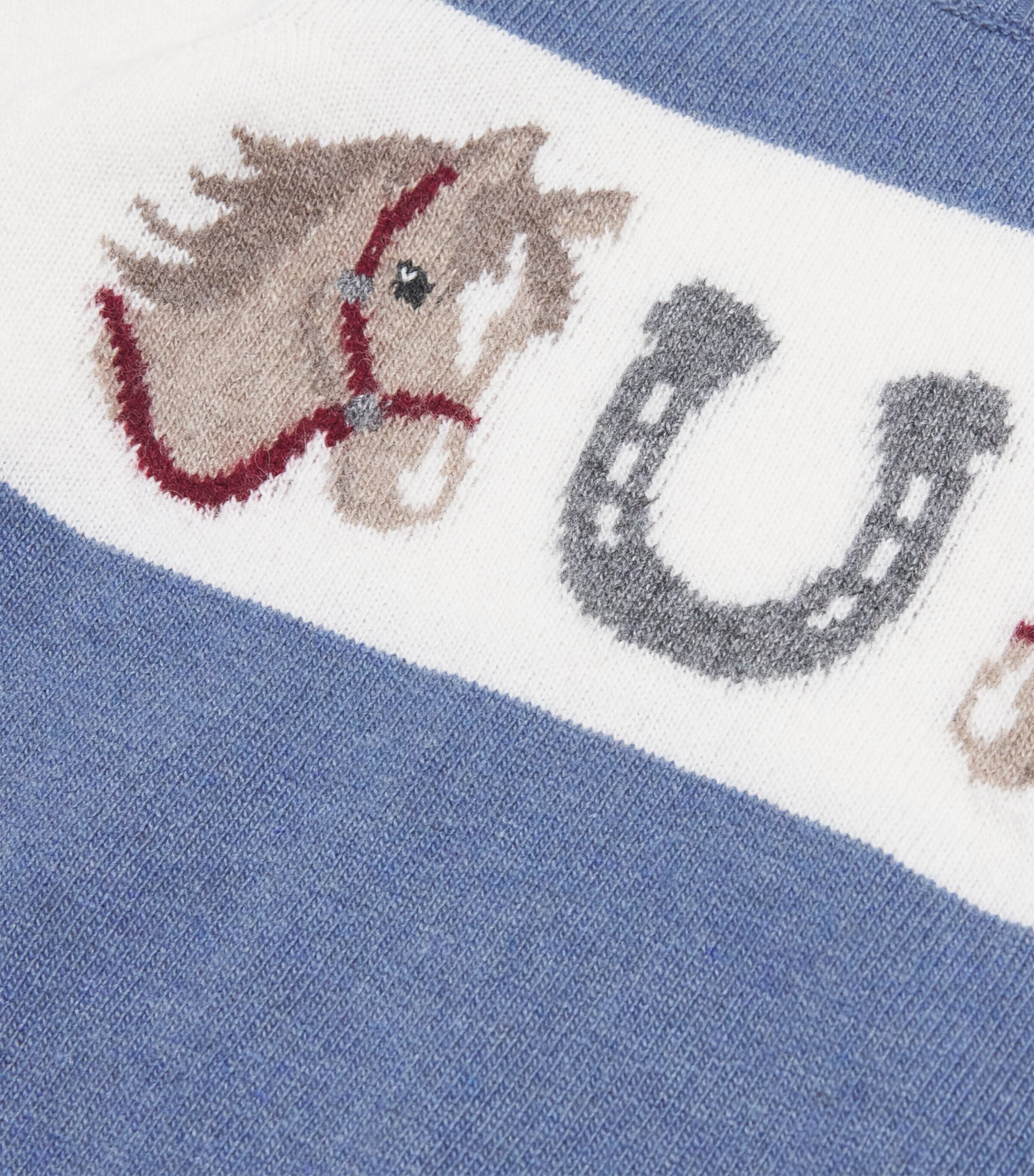 Horse Sweater (3-24 Months) A6 DENIM Image 4