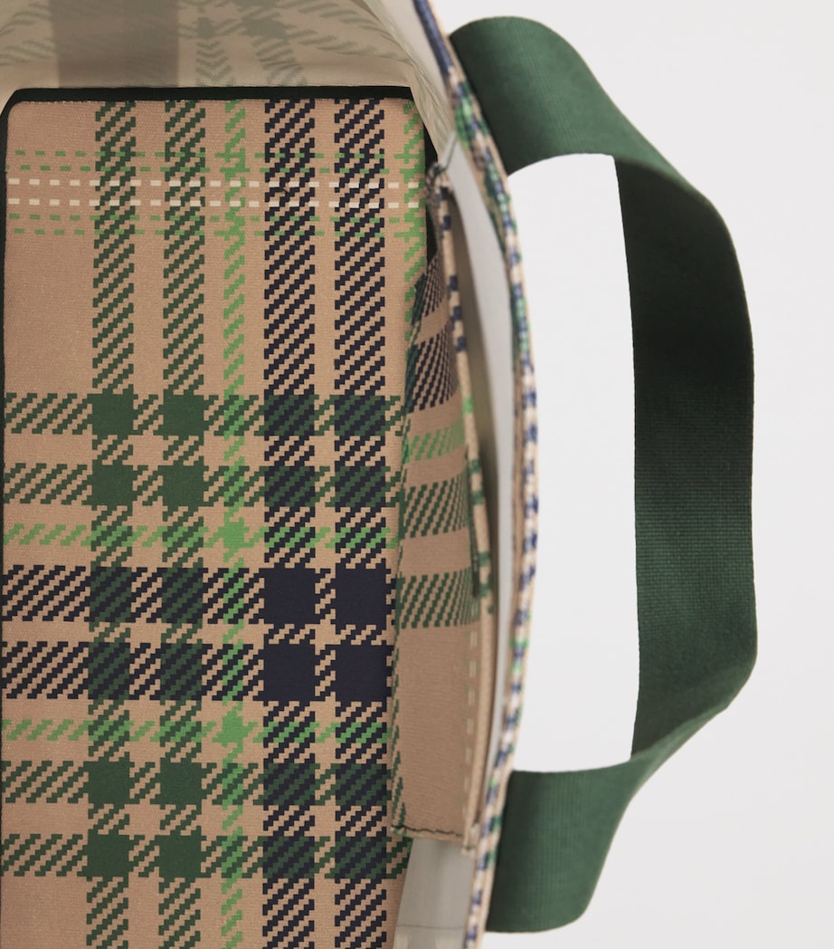 Harrods Large Tartan Check Tote Bag Image 5