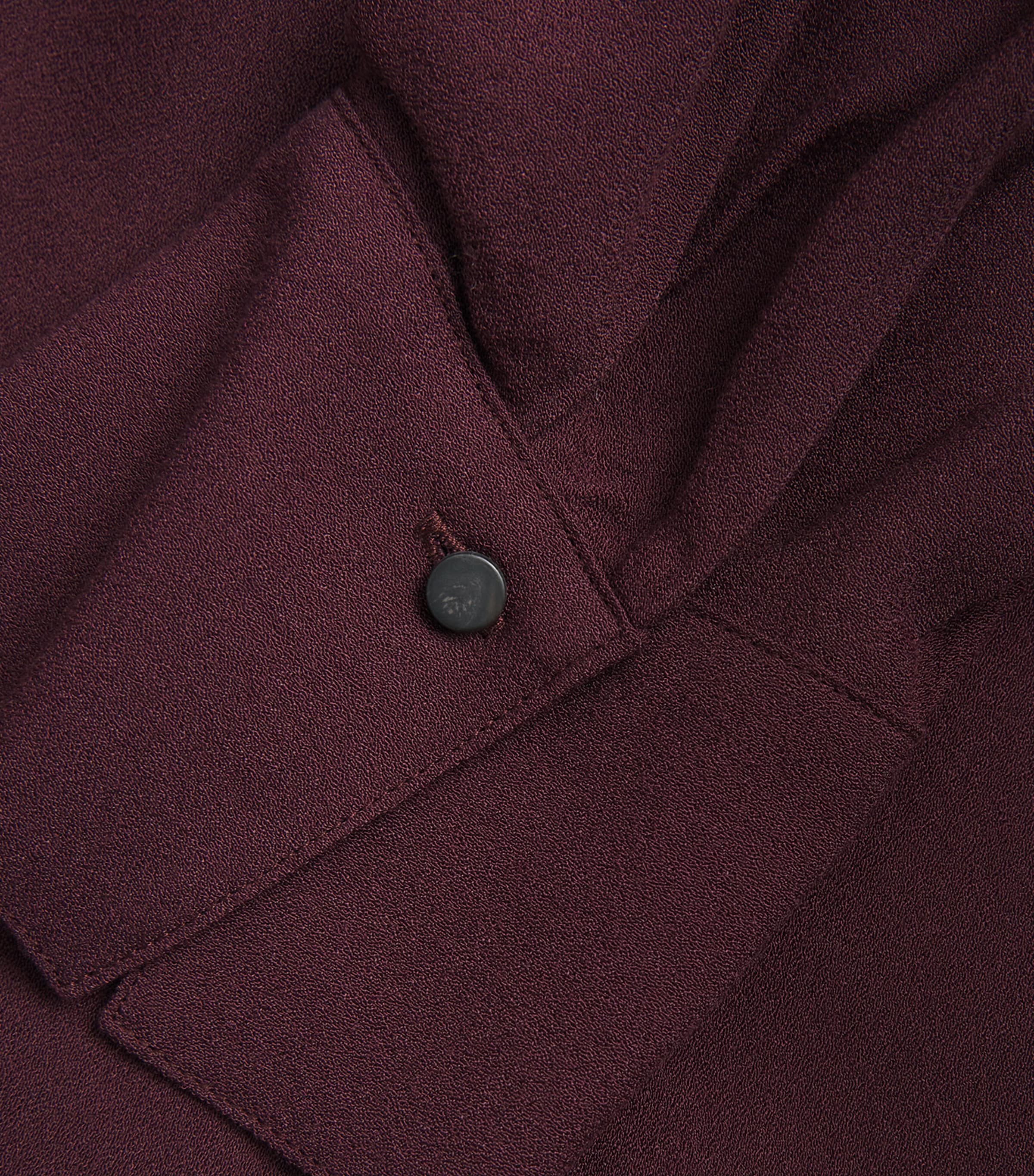 Crepe Shirt Dress 701OXB Image 5