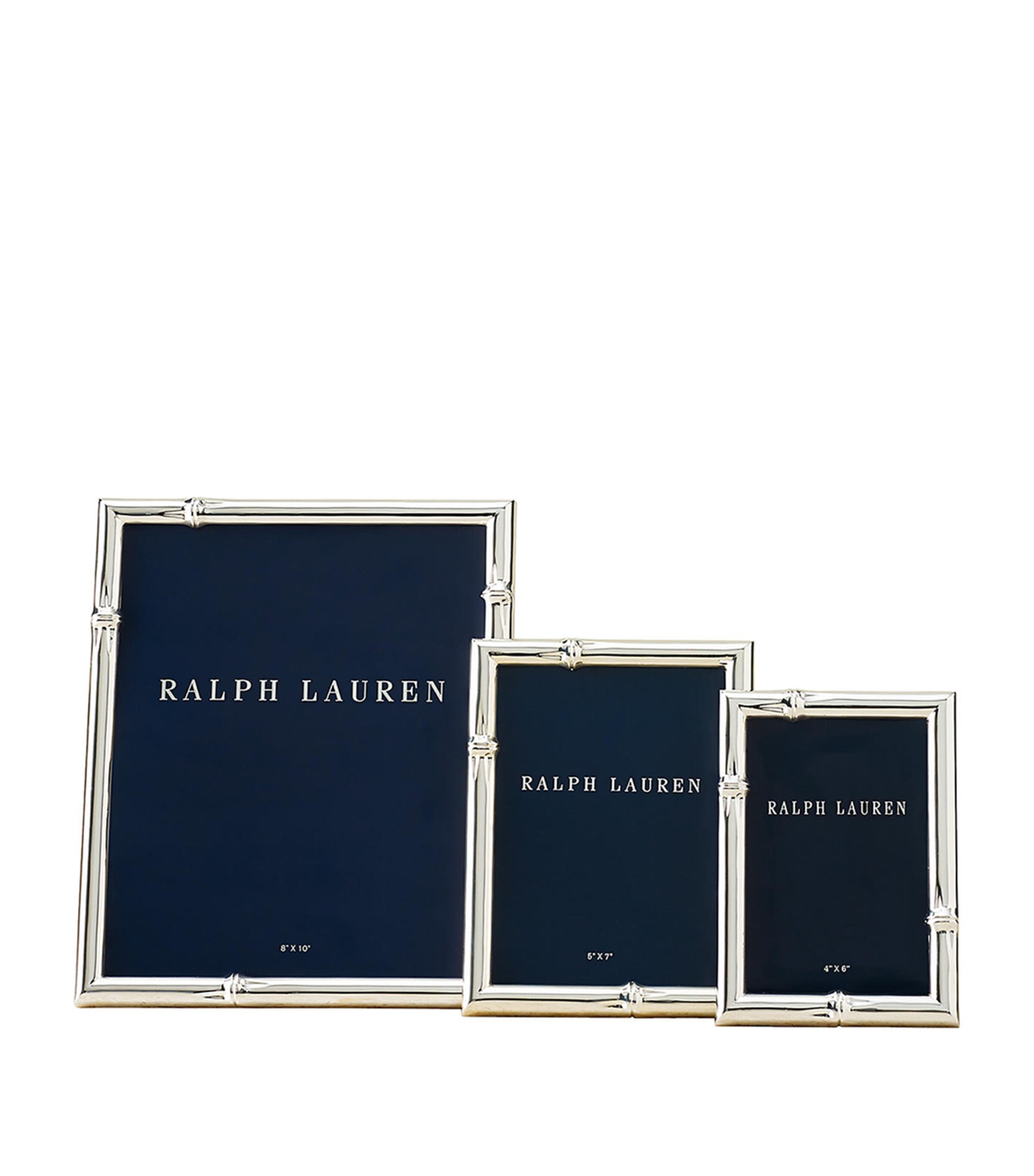 Polo Ralph Lauren Silver-plated Bryce Frame In Silver