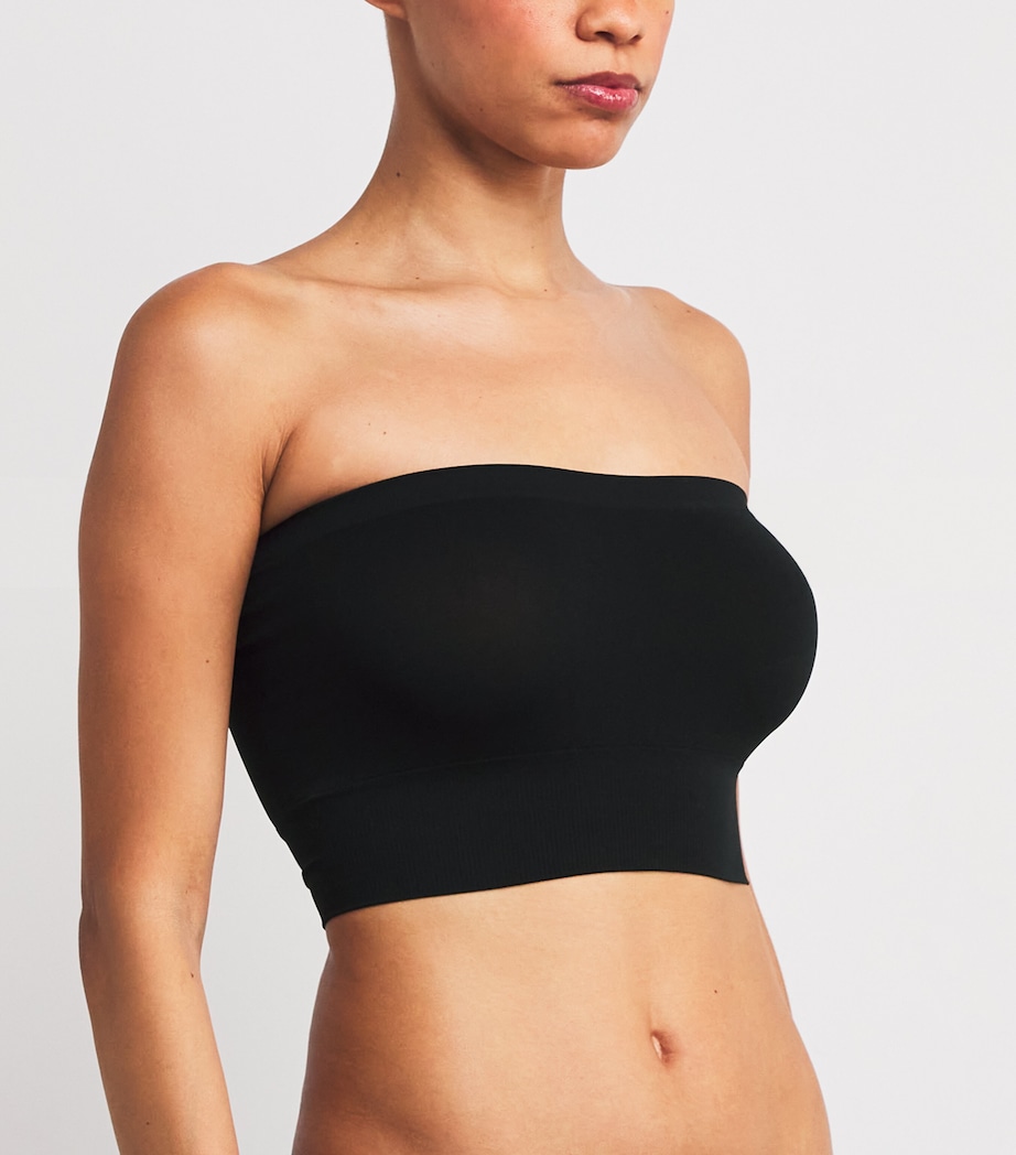 Seamless Bandeau Top 7005 BLACK Image 2