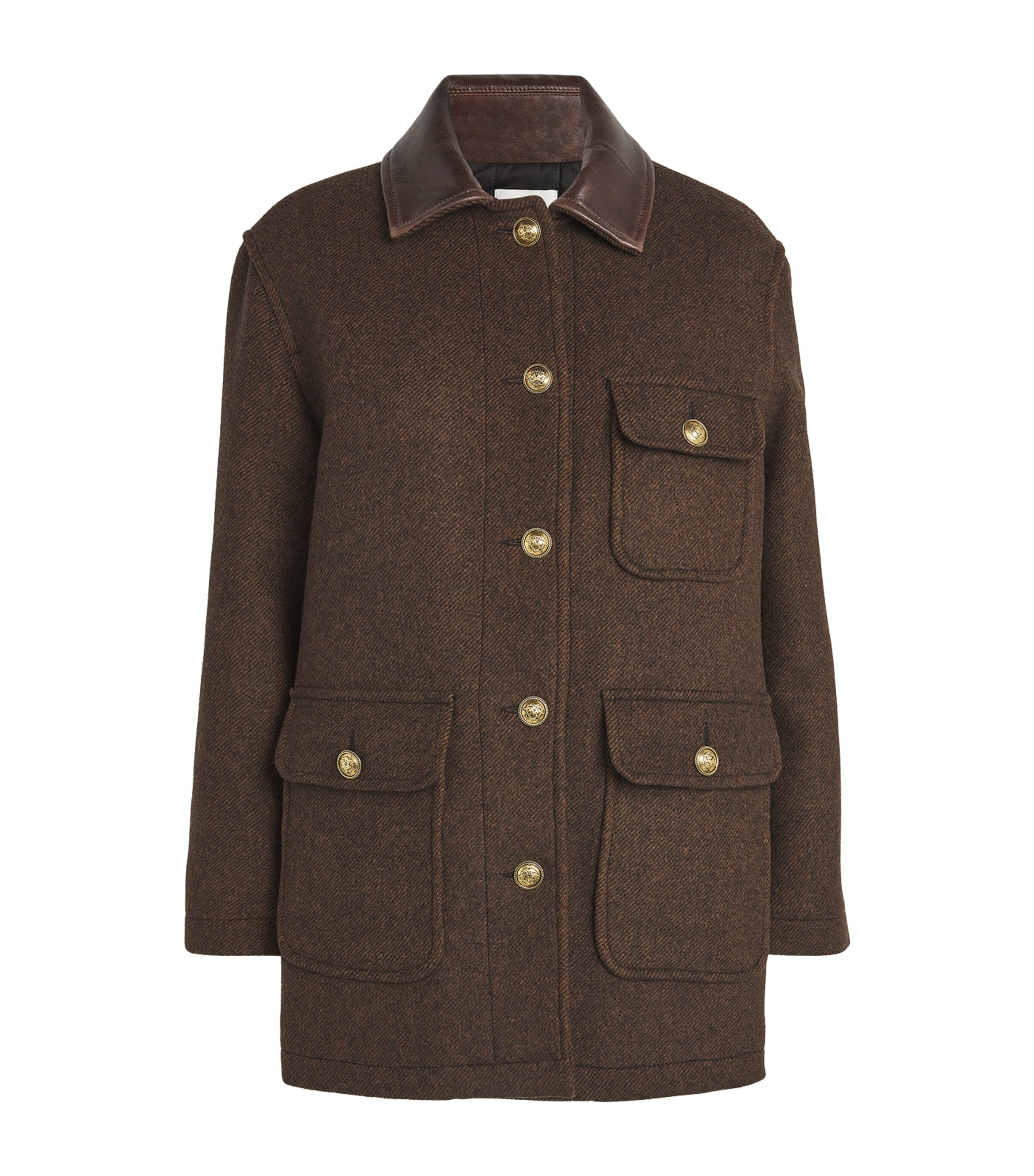 Eaphi Wool Tweed Jacket