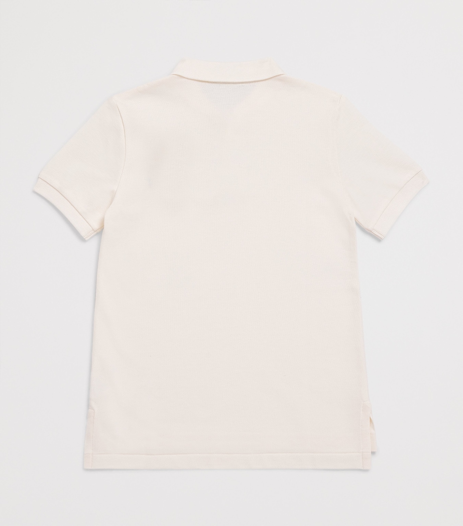 Cotton Polo Bear Polo Shirt (2-7 Years) PF25 NEVIS BEAR Image 2