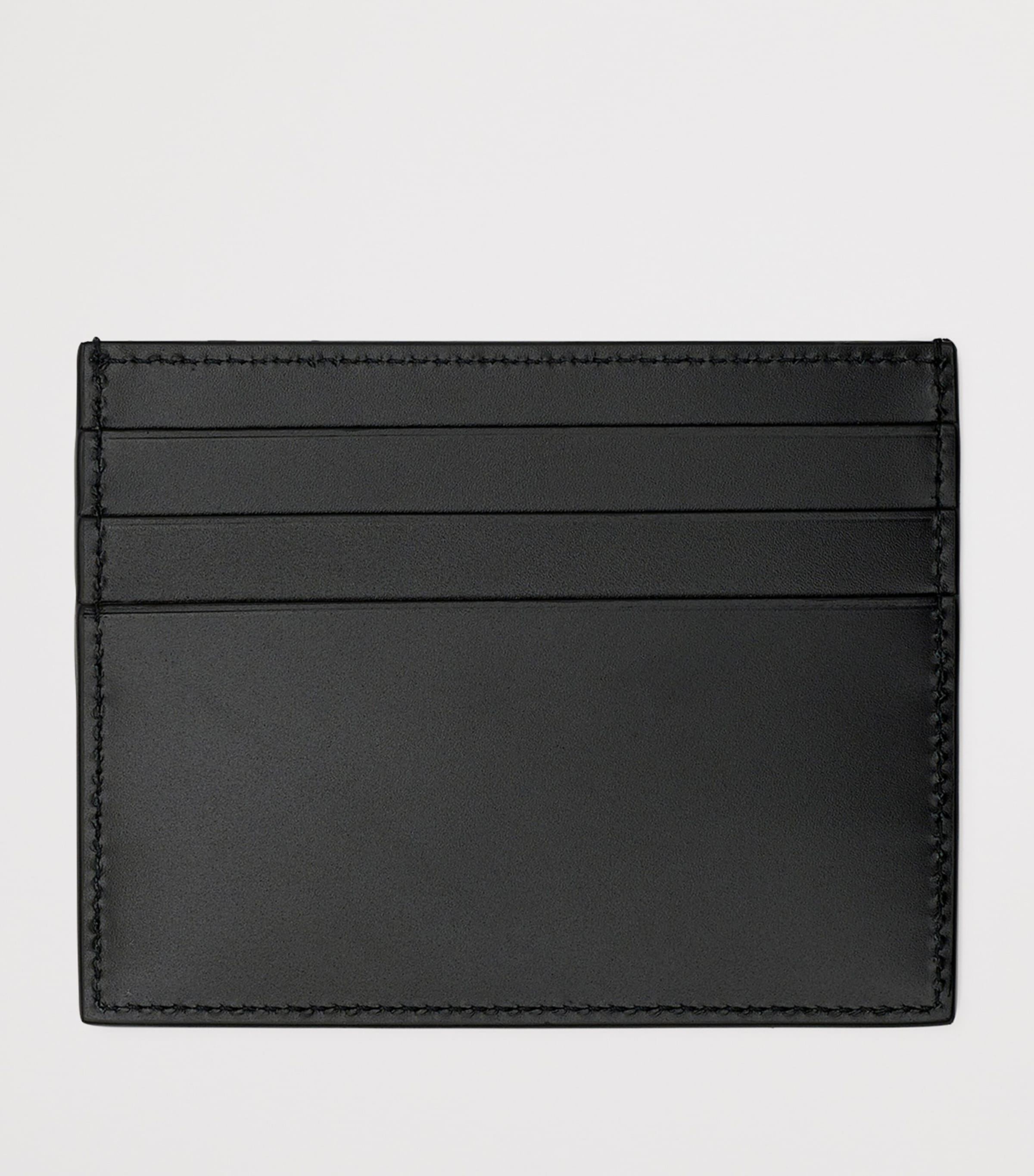Swaine Leather Card Holder Black Image 2