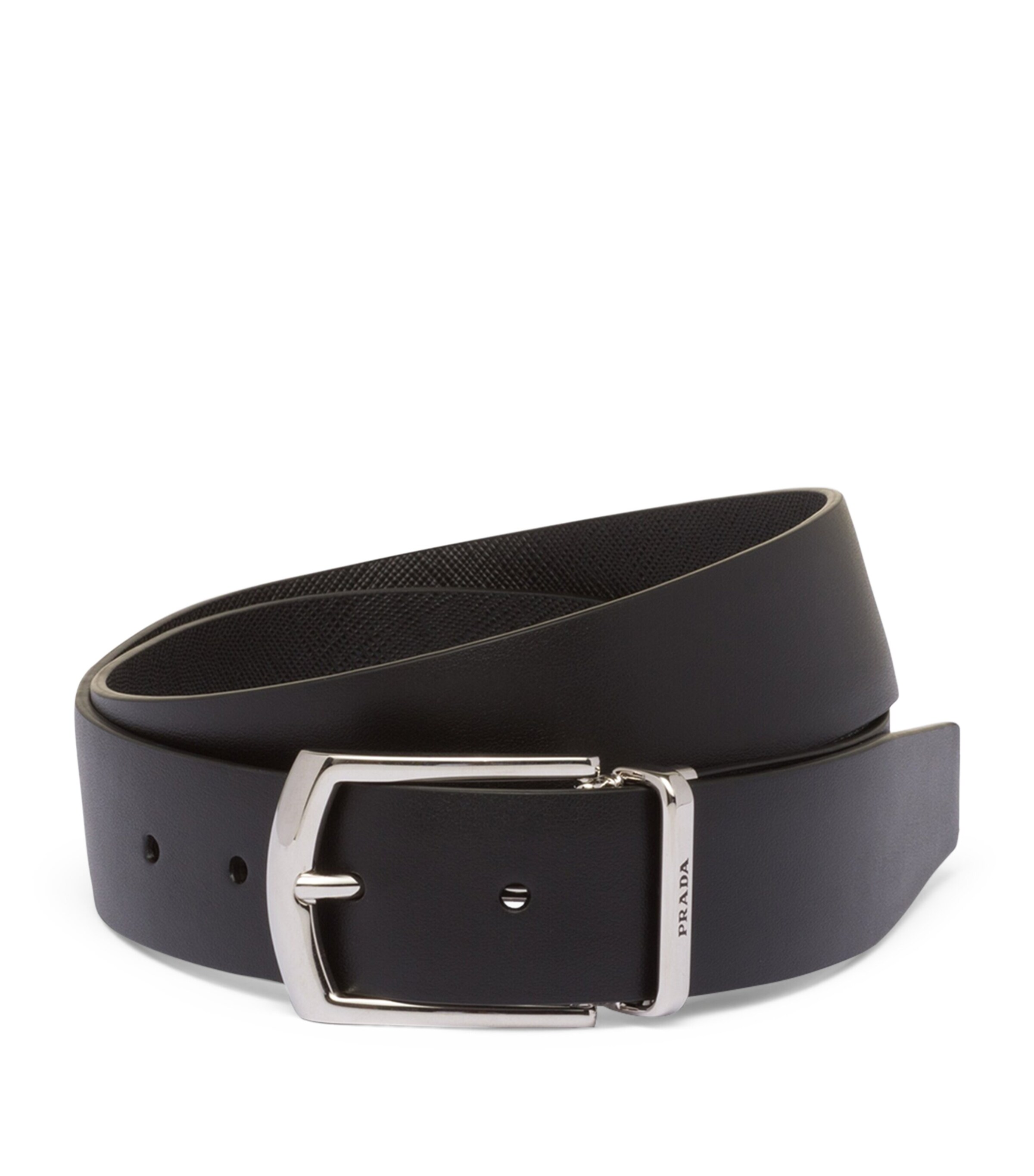 Prada Leather Reversible Belt Image 1