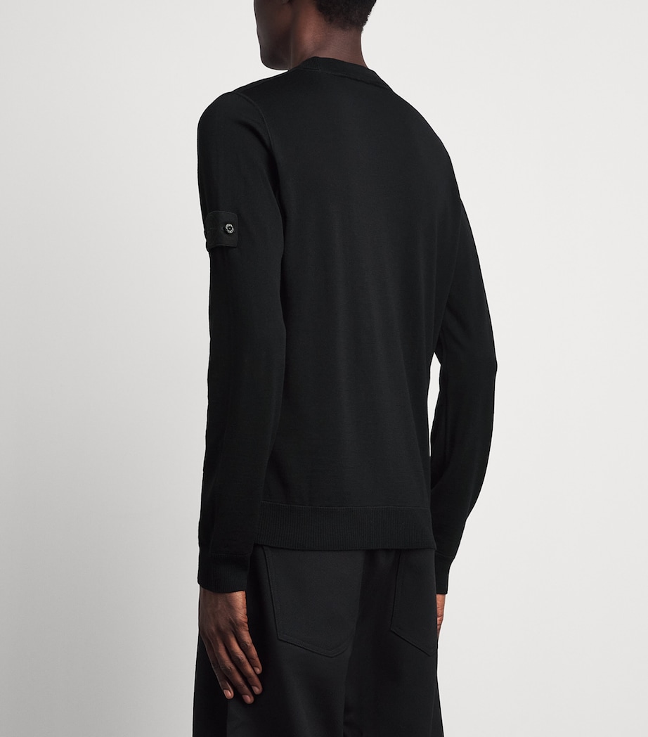 Stone Island Virgin Wool Ghost Sweater Image 5