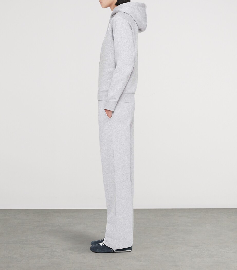 AllSaints Womens Lily Sweatpants Grey Marl Image 8