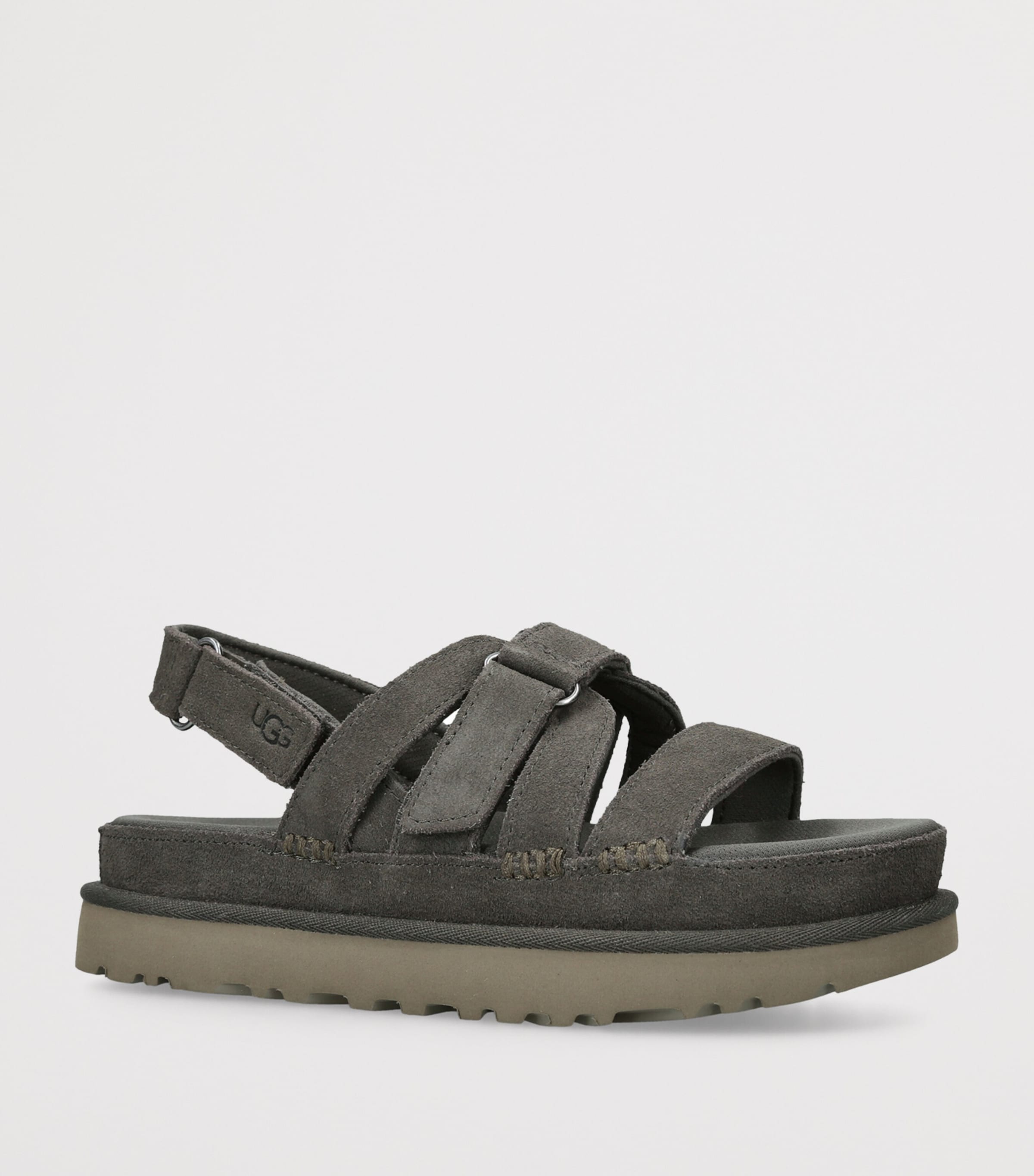 UGG Suede Goldenstar Gleam Sandals Grey/dark Image 3