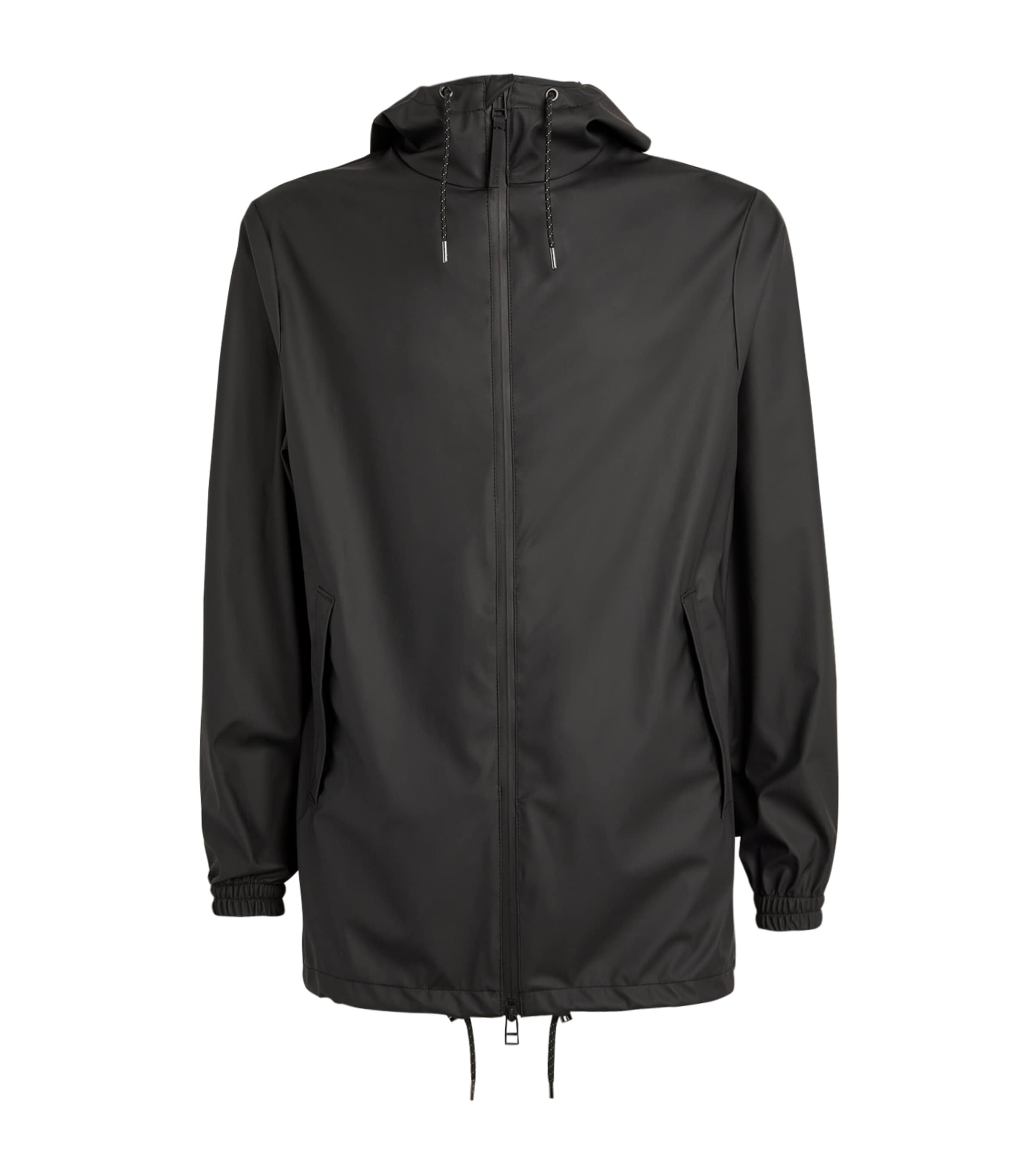 Shop Rains Core Storm Breaker Jacket In Black