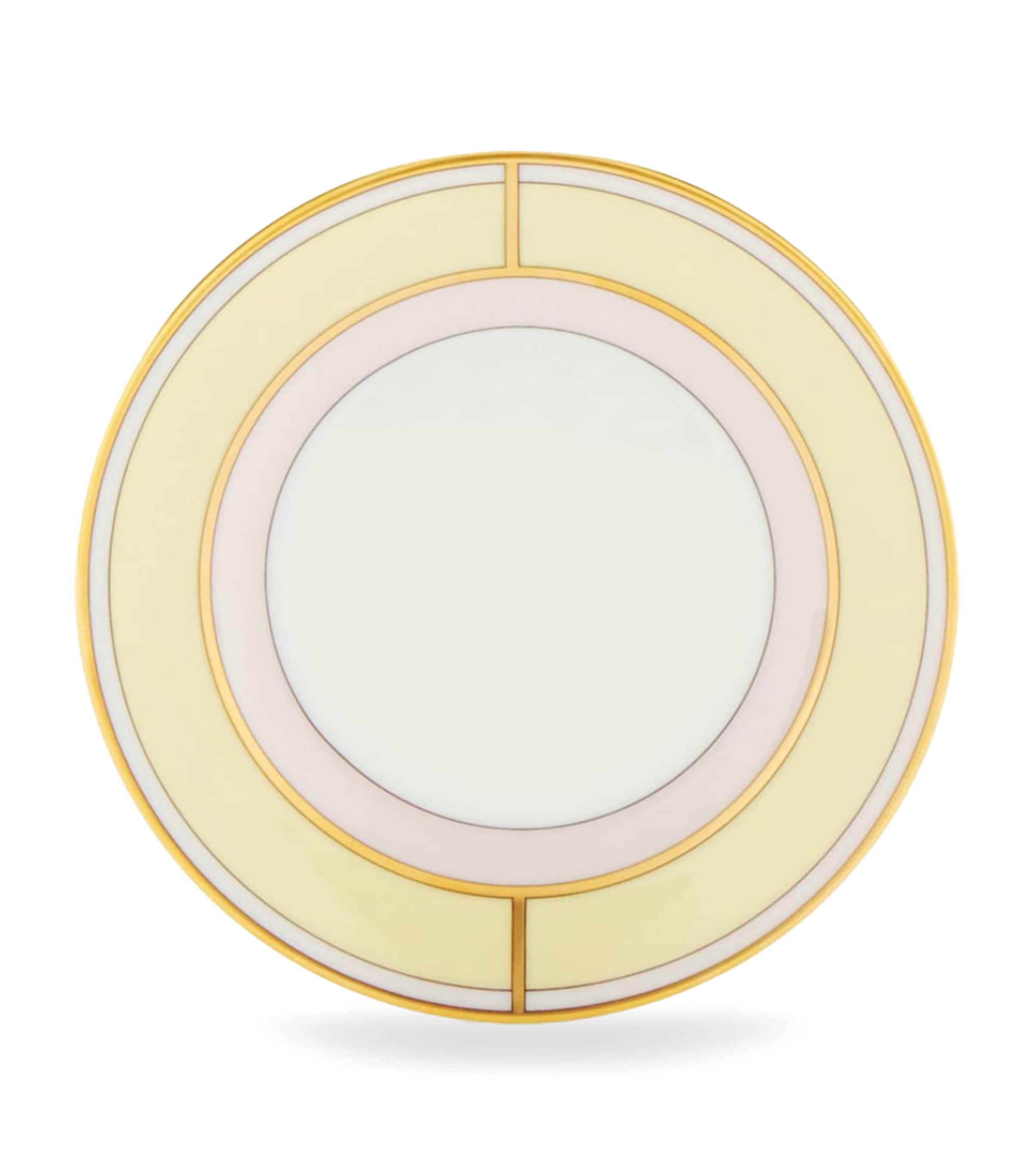 GINORI 1735 Porcelain Colonna Diva Giallo Coffee Saucer (12.5cm) | Dining | Tableware | Tea Cups & Saucers