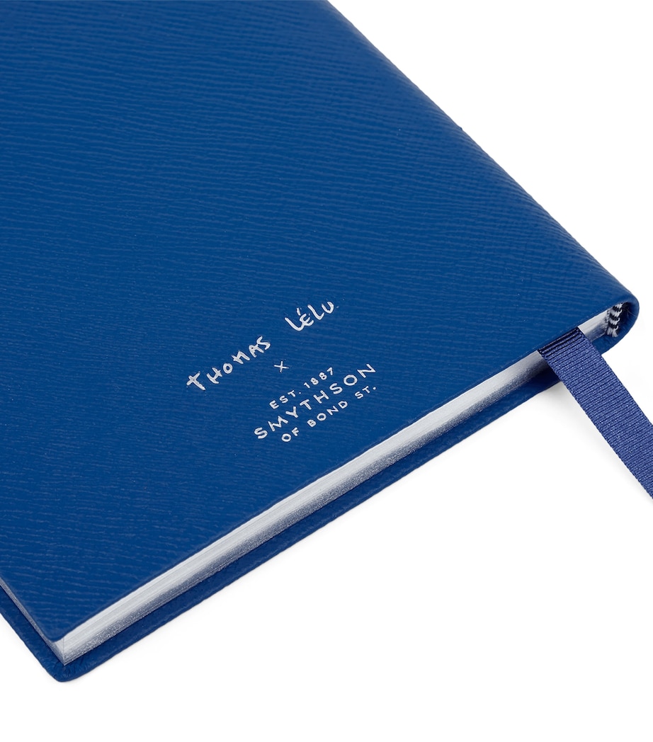 x Thomas Lélu Panama Leather 365 Opportunities Soho Notebook CERULEAN Image 4