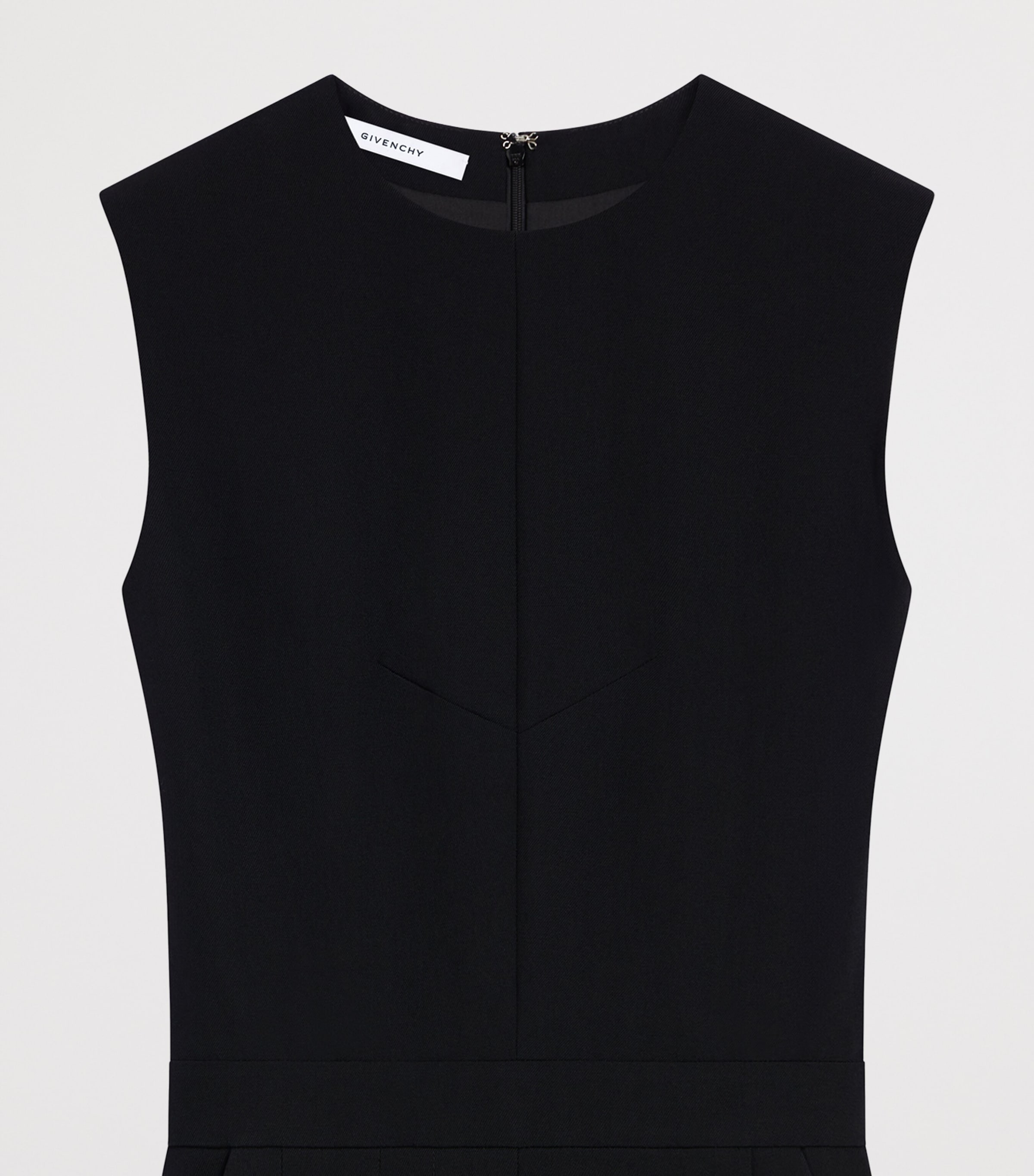 Givenchy Womens Wool Sliced Midi Dress Image 5
