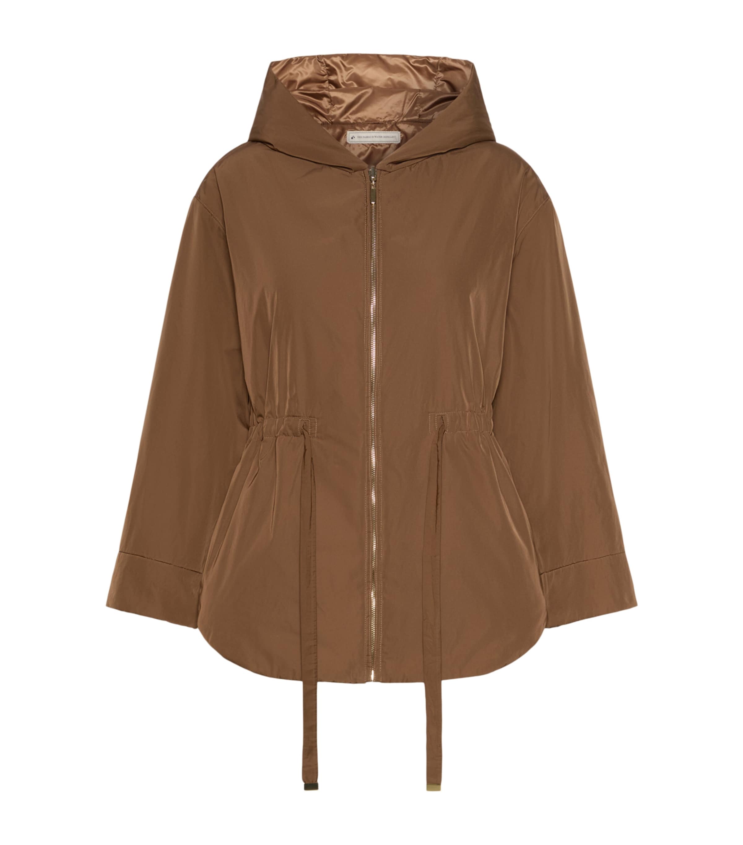 Max Mara Womens Water-Repellent Reversible Parka Honey Image 1