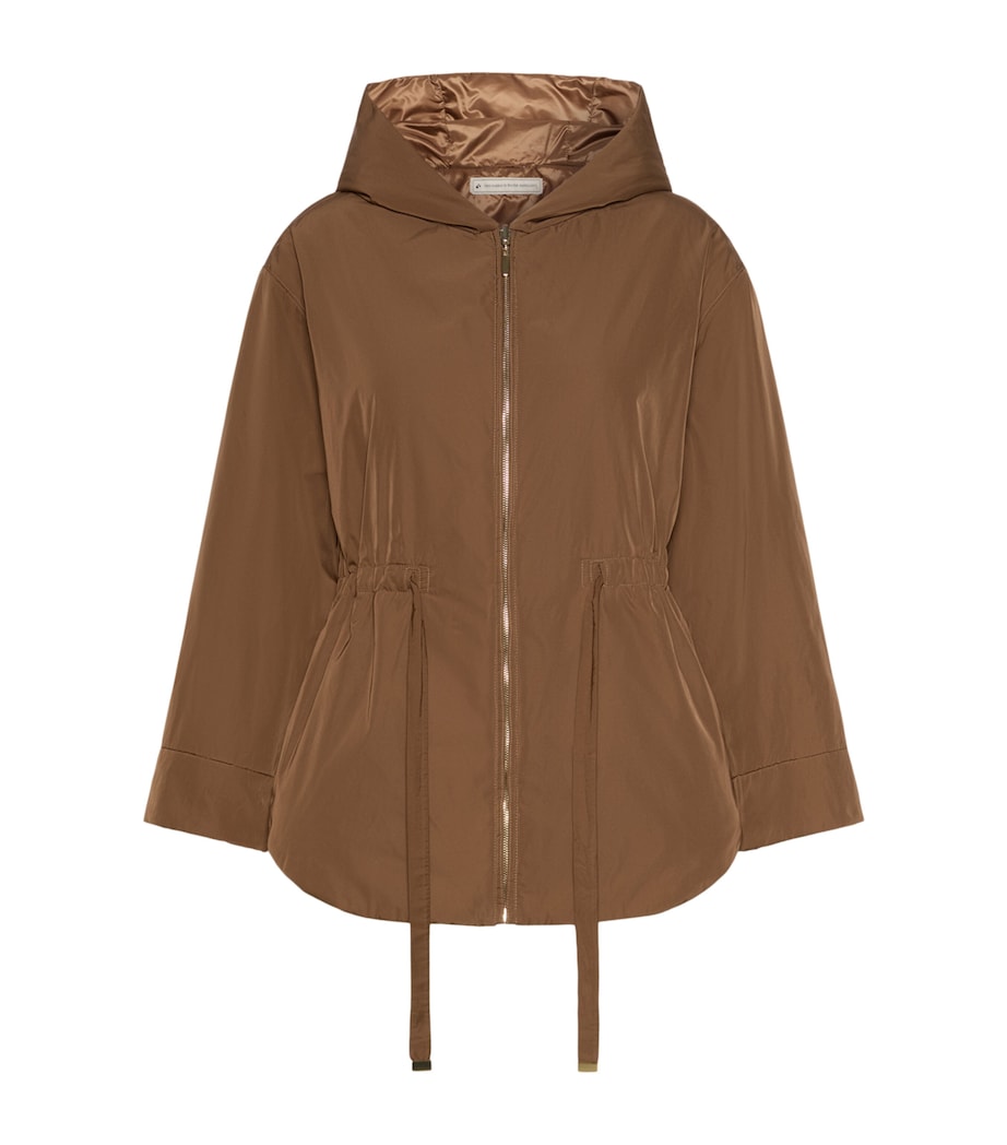 Max Mara Womens Water-Repellent Reversible Parka Honey Image 1
