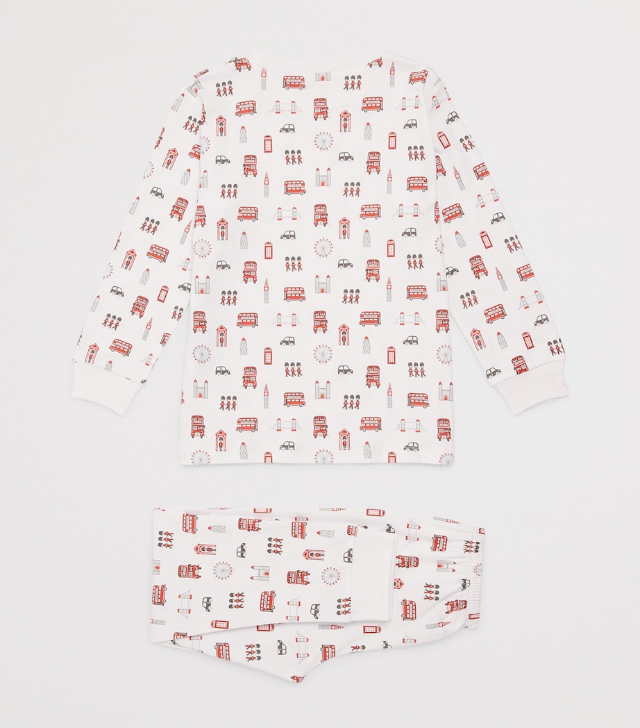 Pima Cotton Lively London Pyjamas (2-6 Years) K999 MULTI Image 2