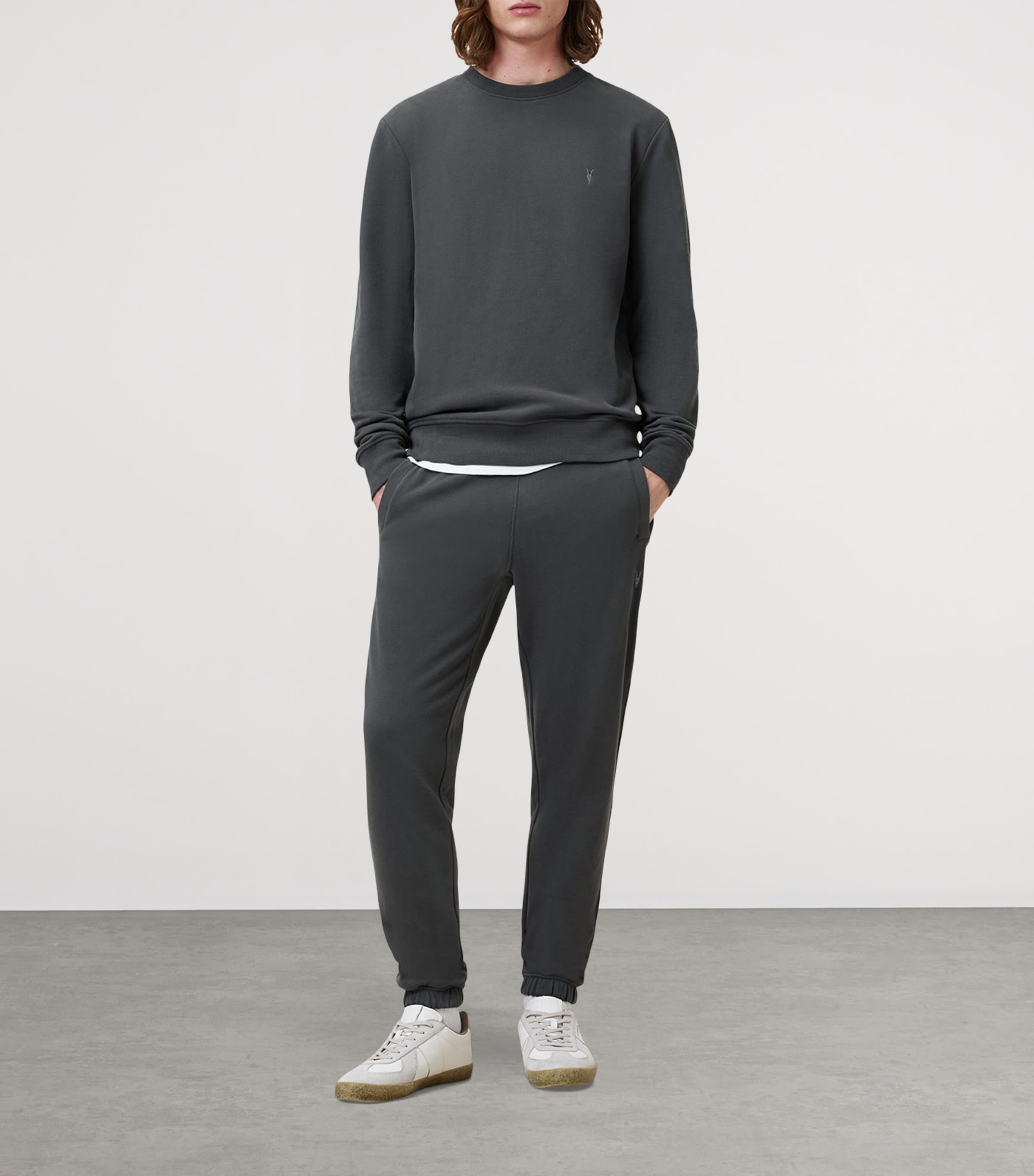 Organic Cotton Raven Ramskull Sweatshirt CARTER GREY Image 2