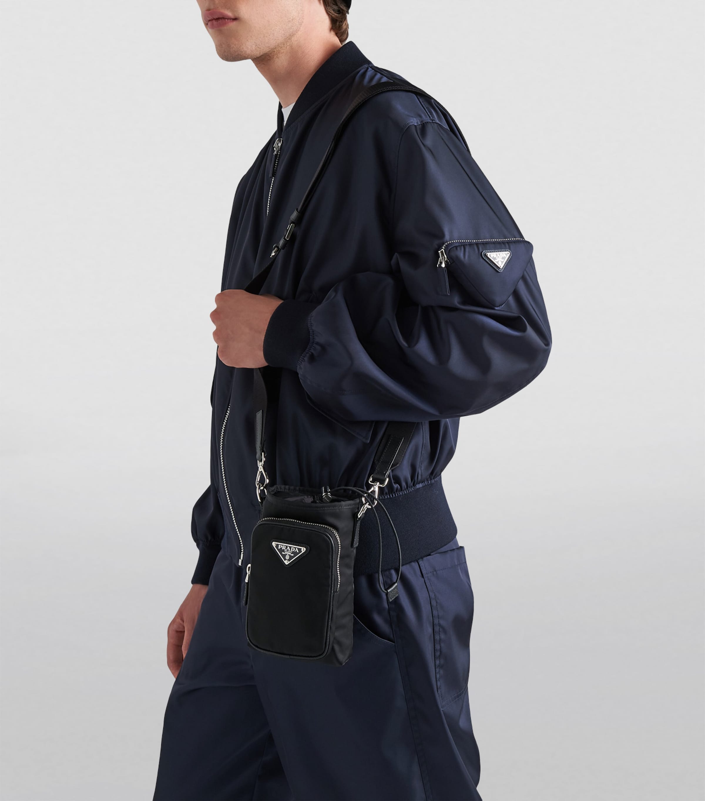 Re-Nylon Cross-Body Phone Case F0002 Image 6