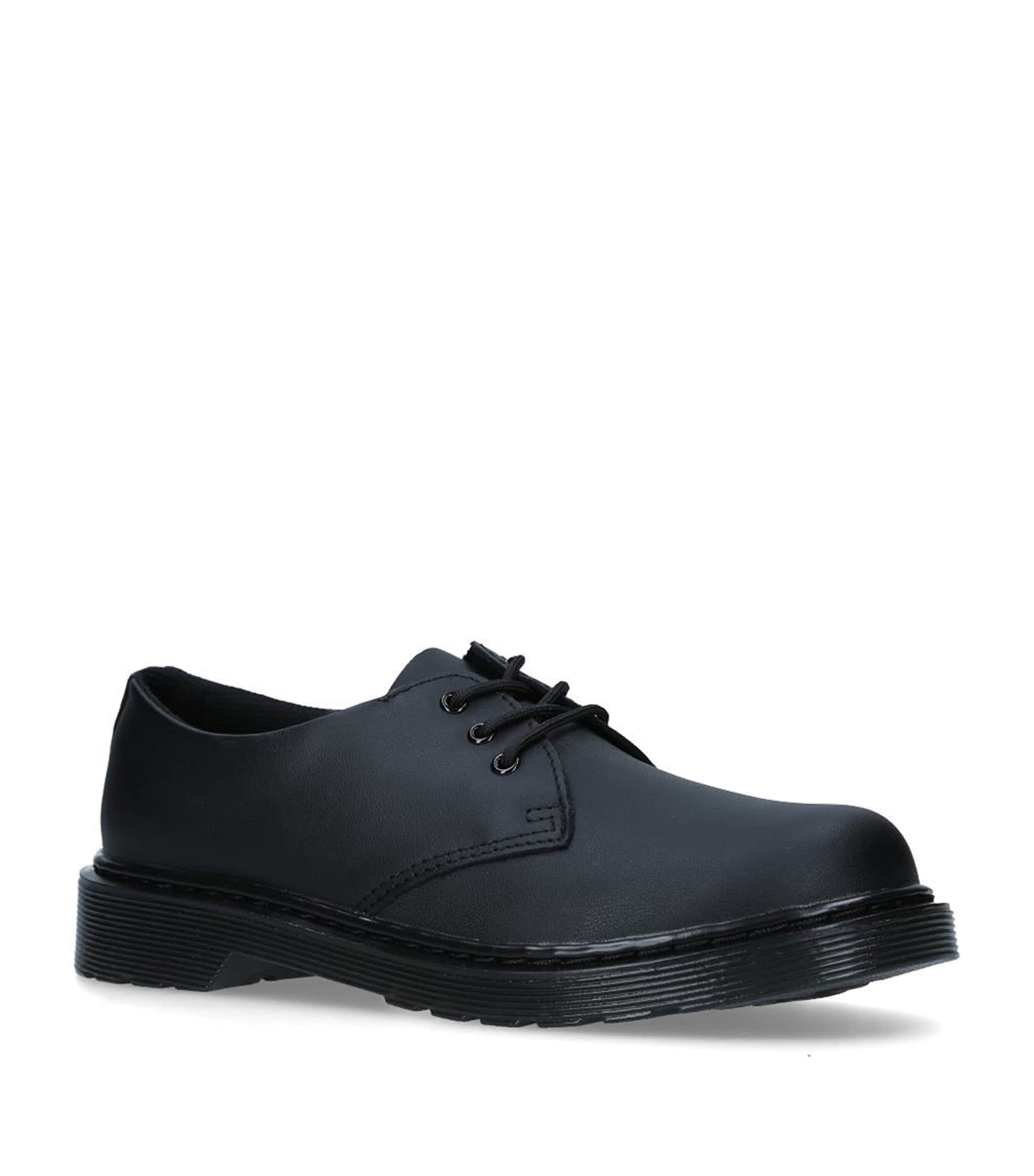Dr. Martens Leather Mono 1461 Brogue Shoes Black Image 3
