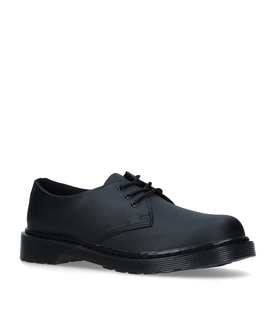 Dr. Martens Leather Mono 1461 Brogue Shoes Black Image 3
