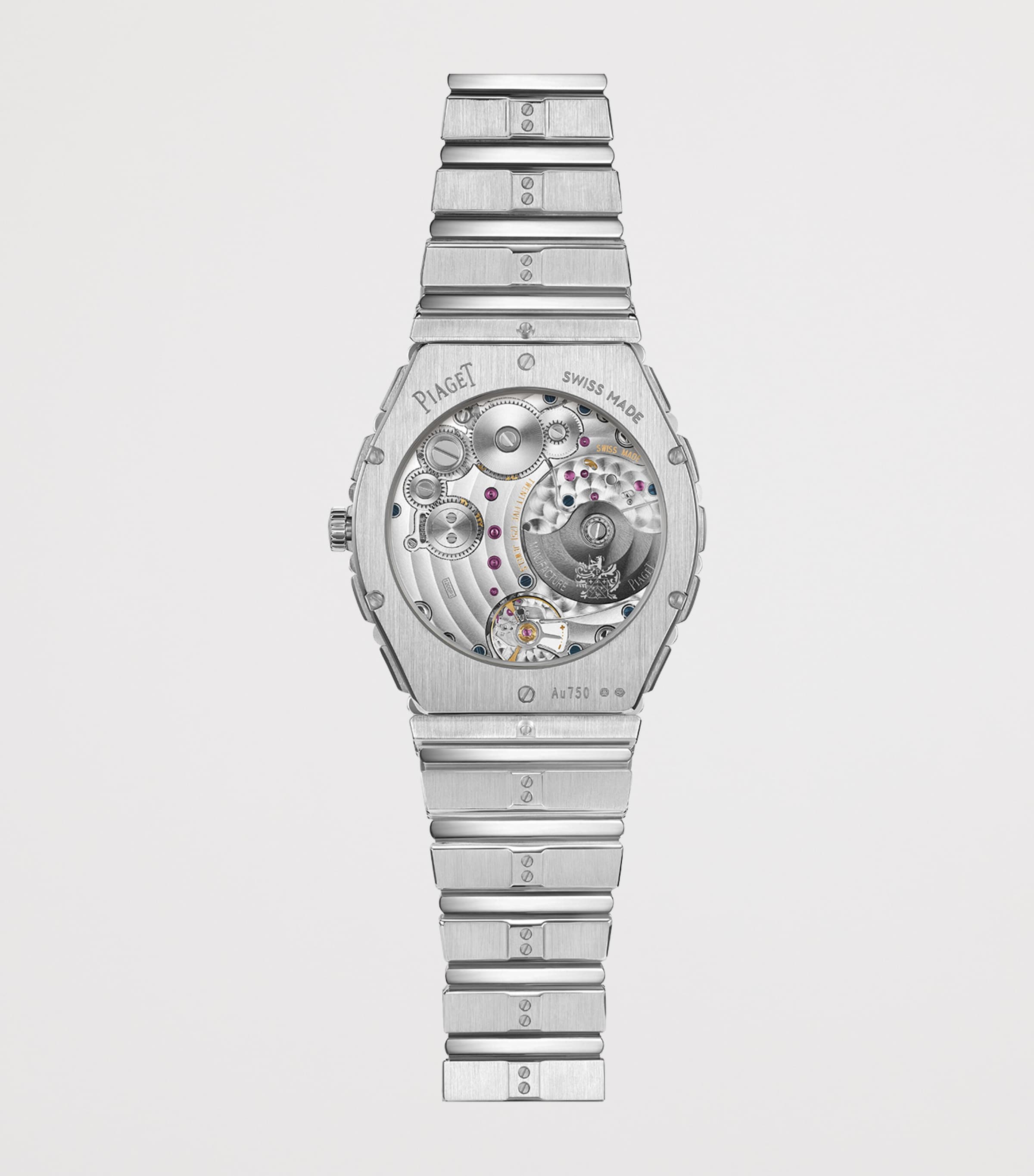 Piaget White Gold Polo 79 Watch (38mm) Silver Image 3