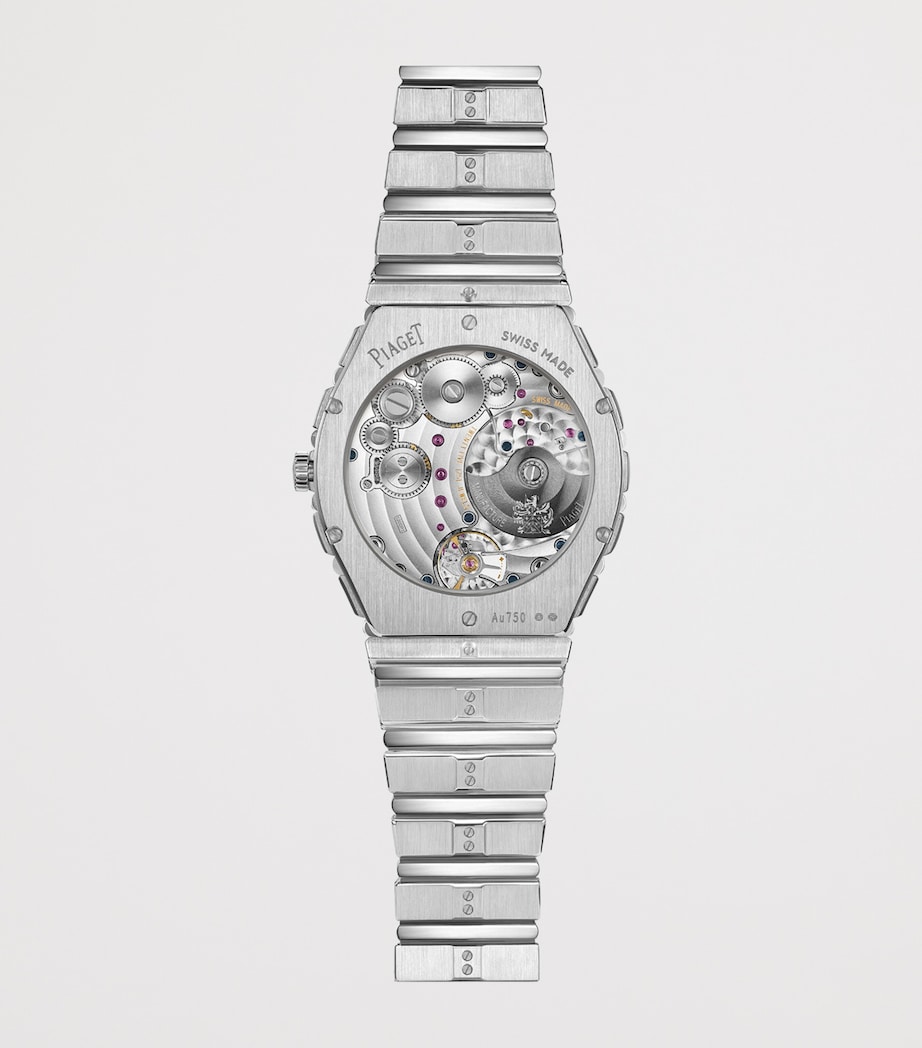 Piaget White Gold Polo 79 Watch (38mm) Silver Image 3