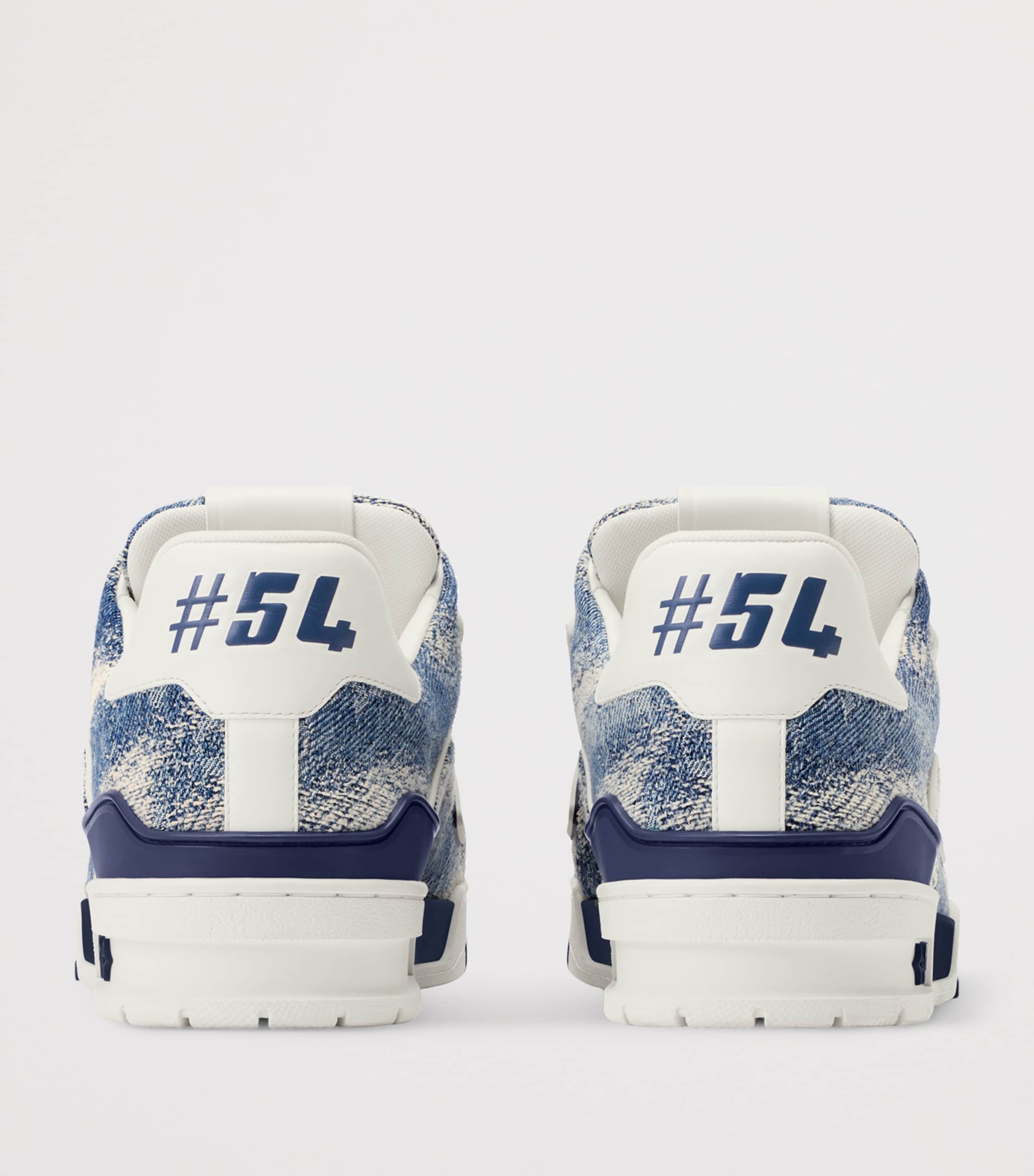 Denim LV Low-Top Sneakers BLUE Image 5