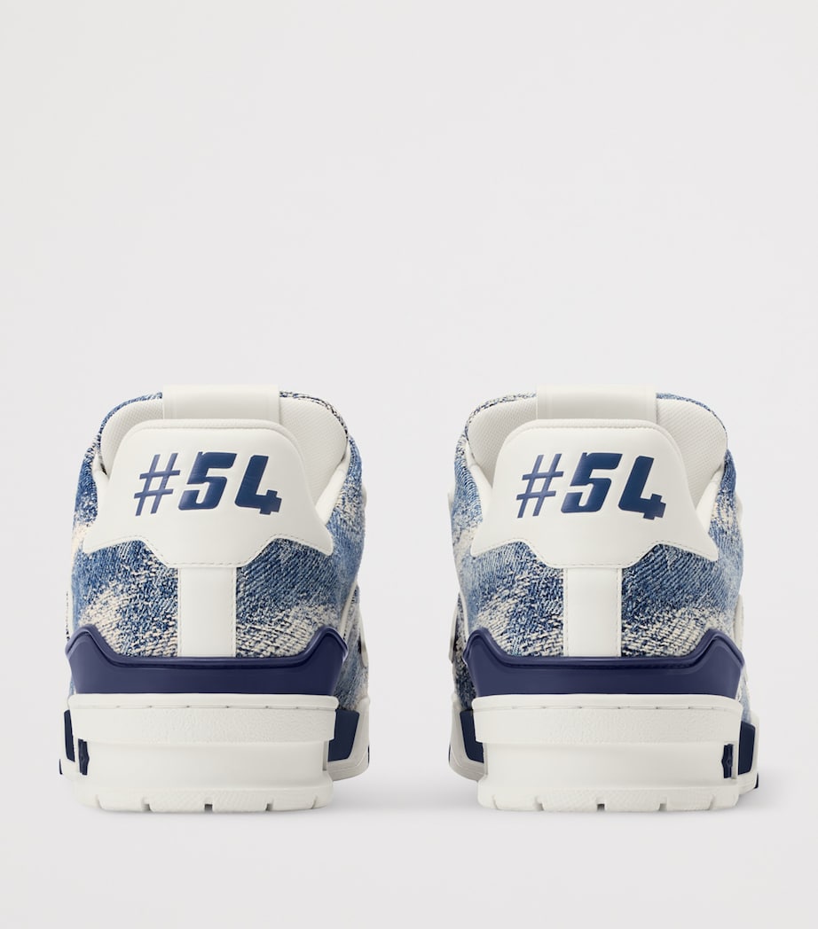 Denim LV Low-Top Sneakers BLUE Image 5