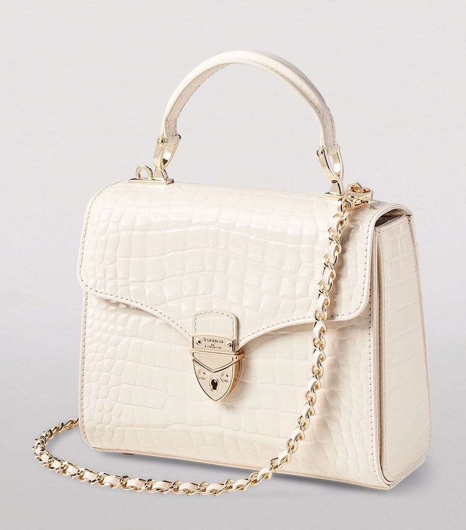 Midi Mayfair Top-Handle Bag IVORY Image 9