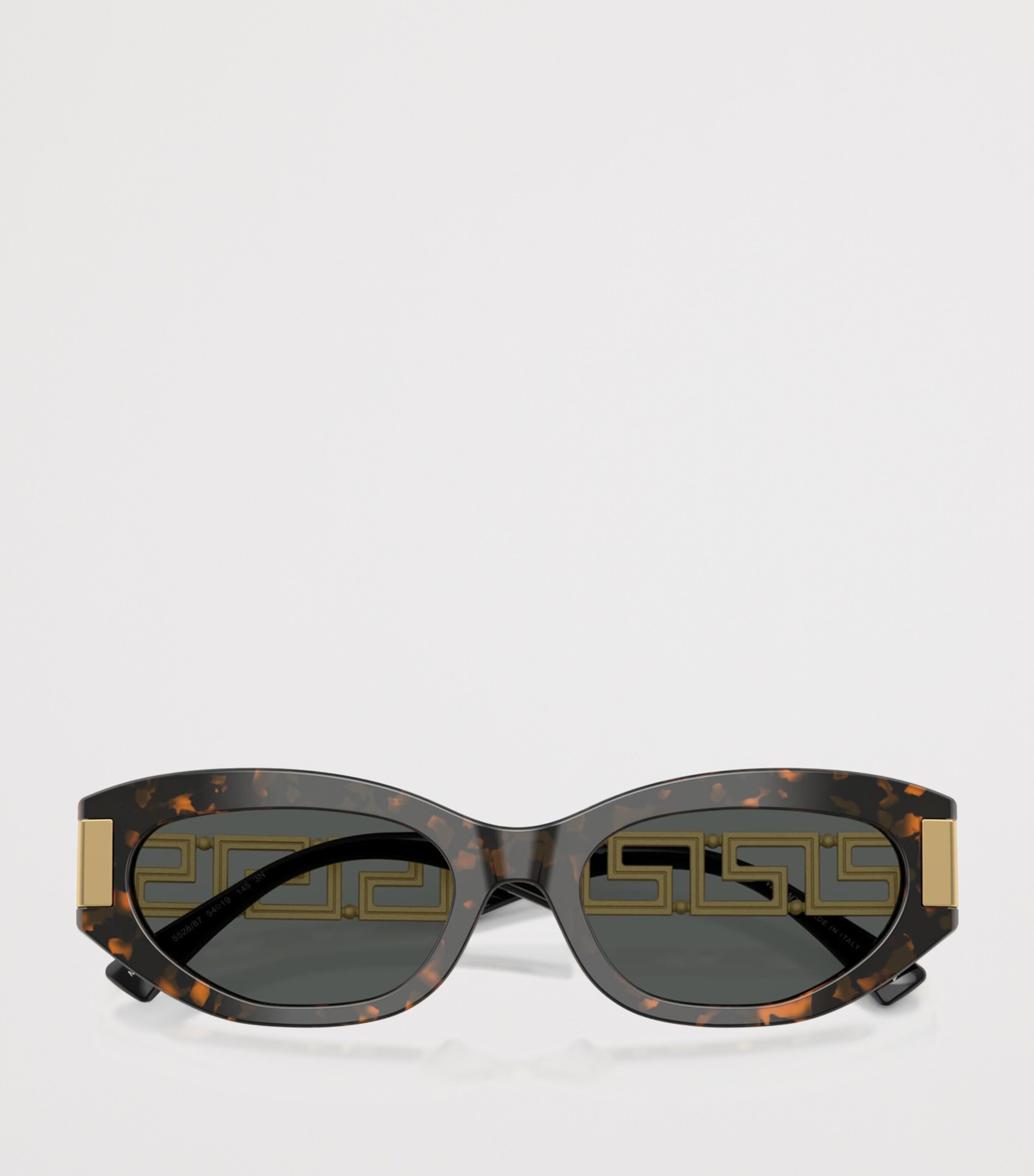Versace Acetate VE4501 Cat Eye Sunglasses Brown Image 5