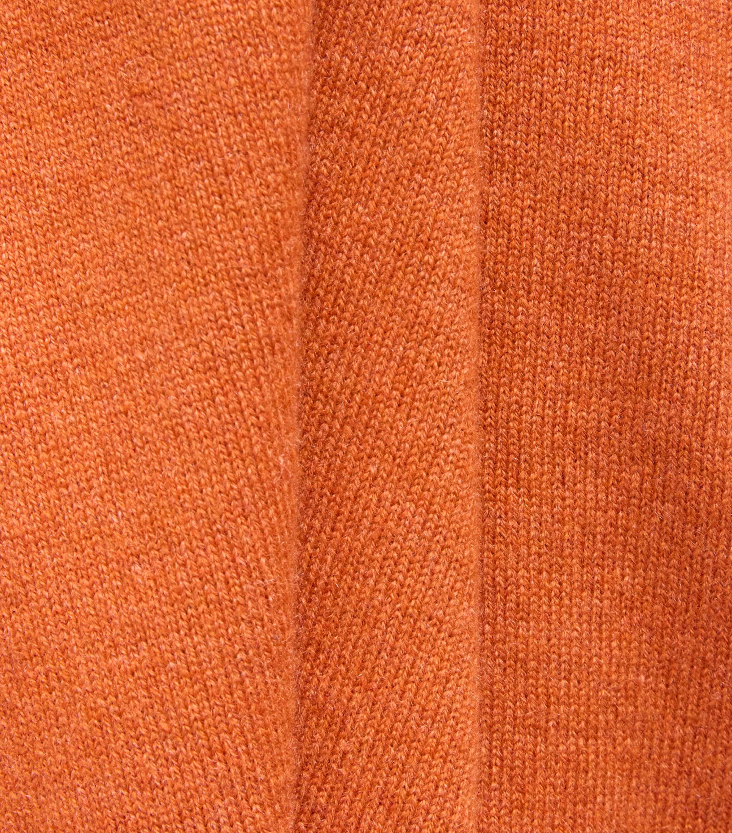 Eskandar Womens Cashmere Sweater Rust Image 6