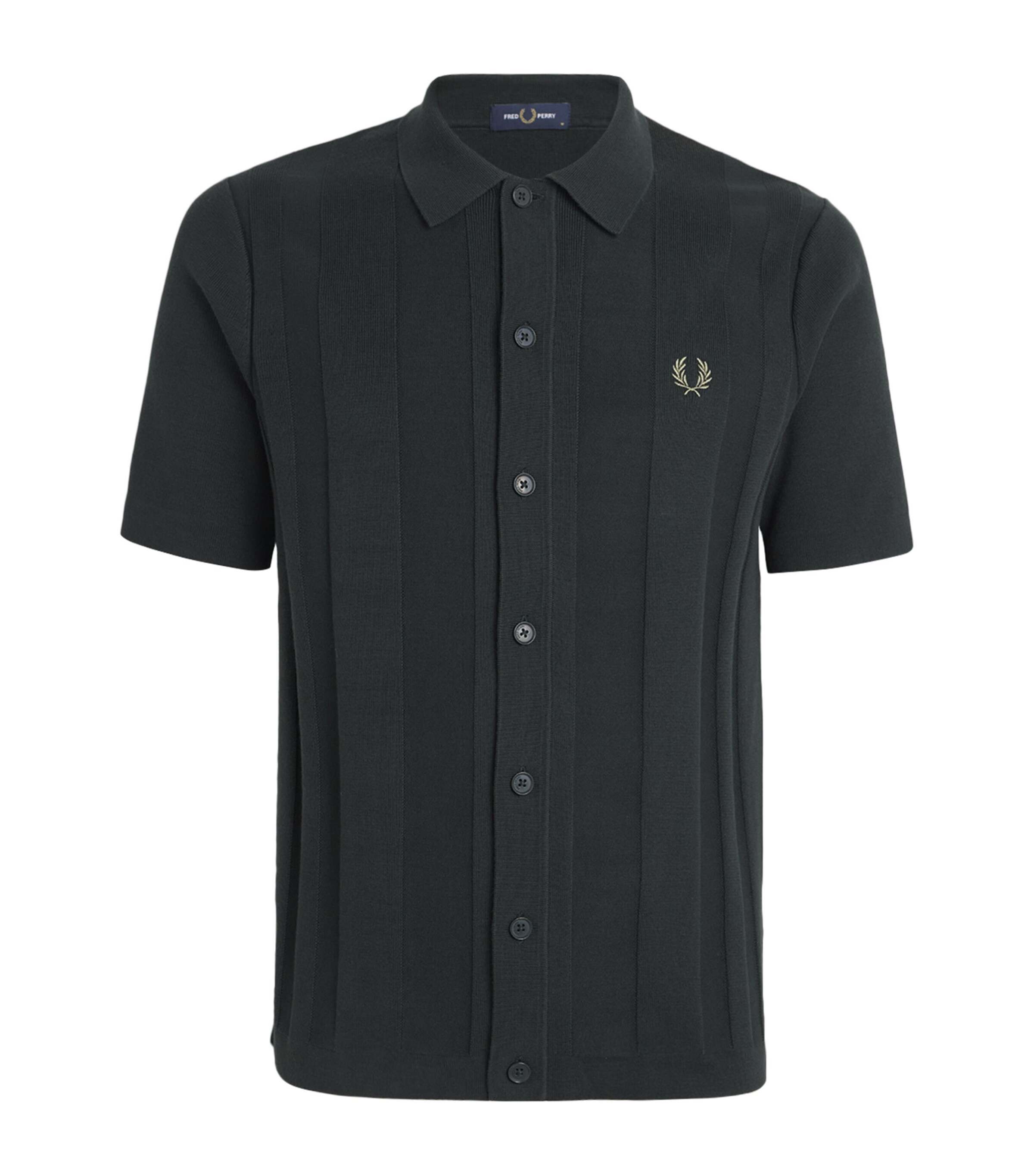 Fred Perry Cotton Knitted Polo Shirt | Men Clothing | Polo Shirts | Designers | Fred Perry