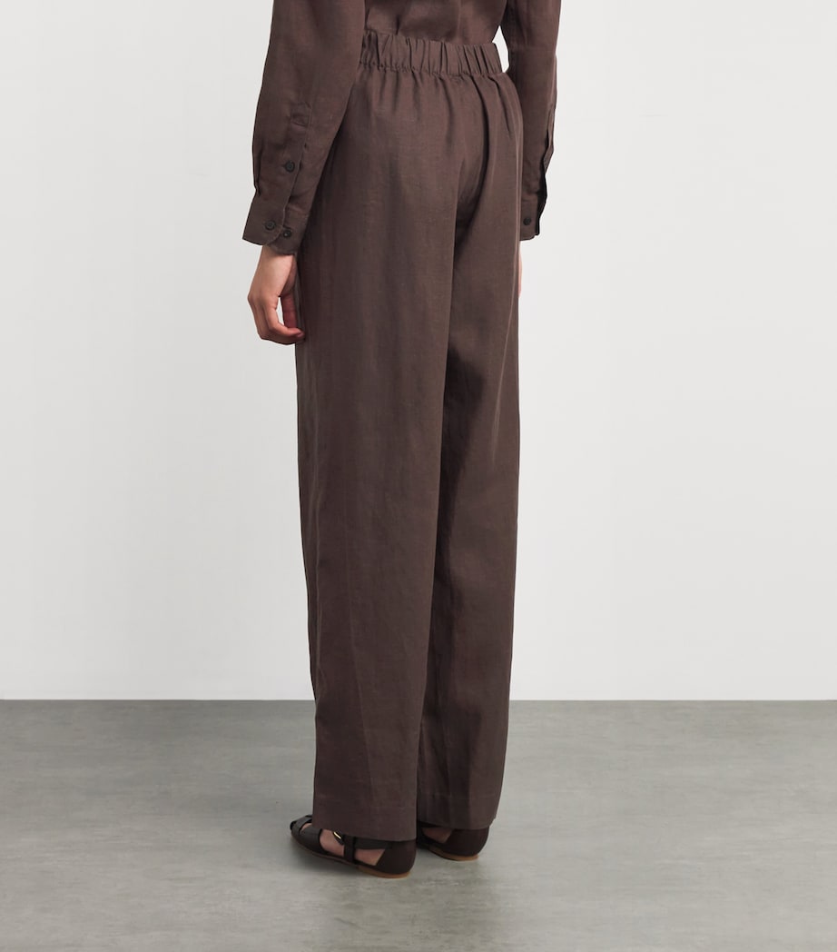 Hemp The Palazzo Trousers CHOCOLATE Image 4