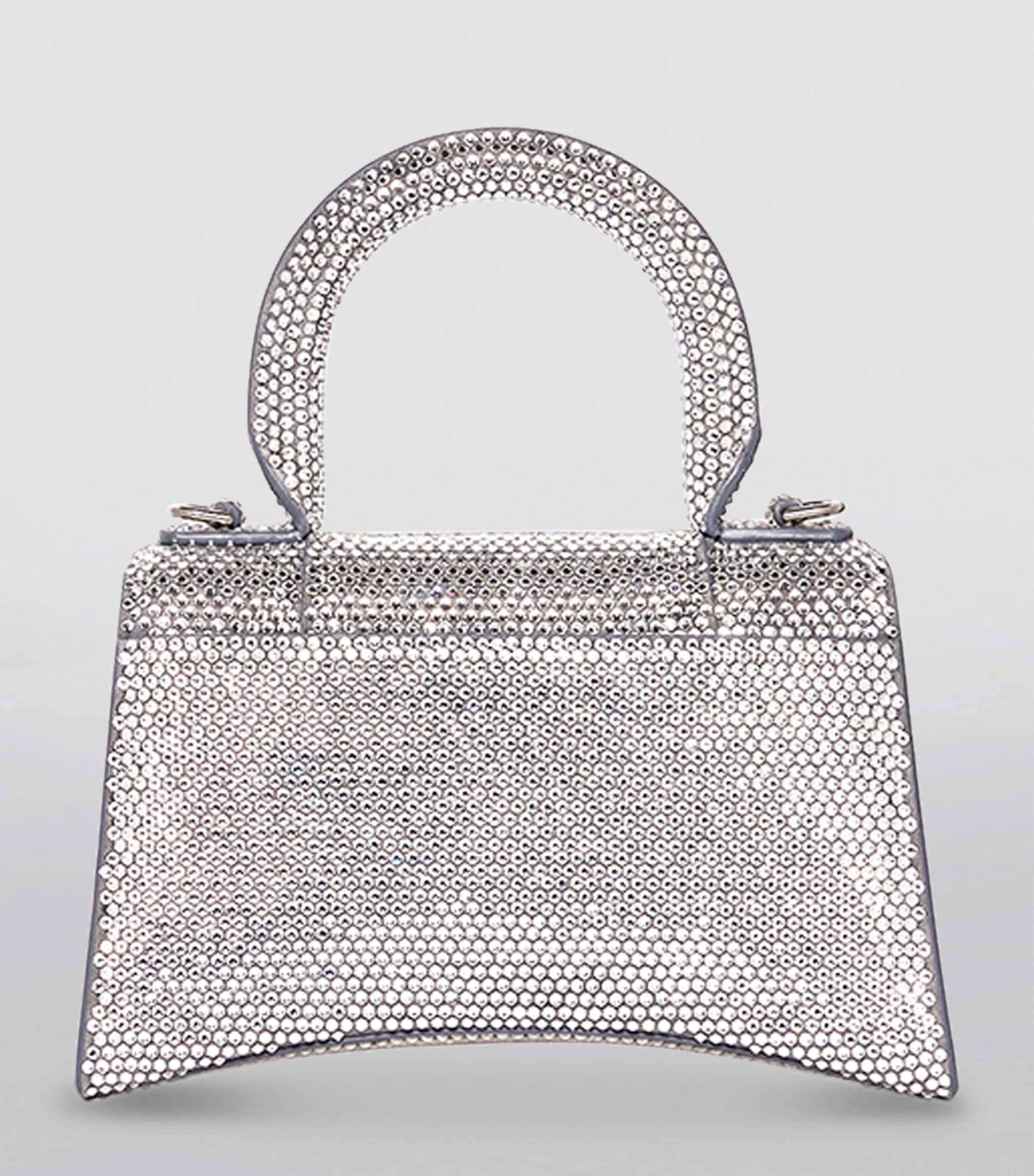 Balenciaga Small Hourglass Top-Handle Bag | Harrods US