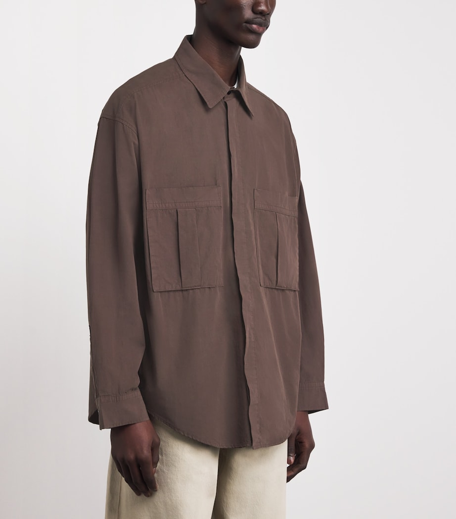 AGOLDE Mens Organic Cotton Clark Shirt Bttr Image 4