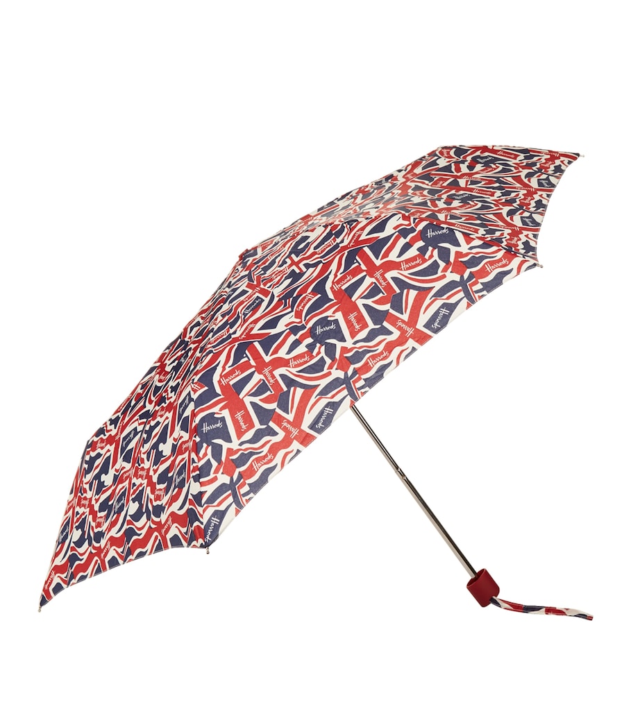 Crowning Glory Folding Umbrella NAVY Image 1