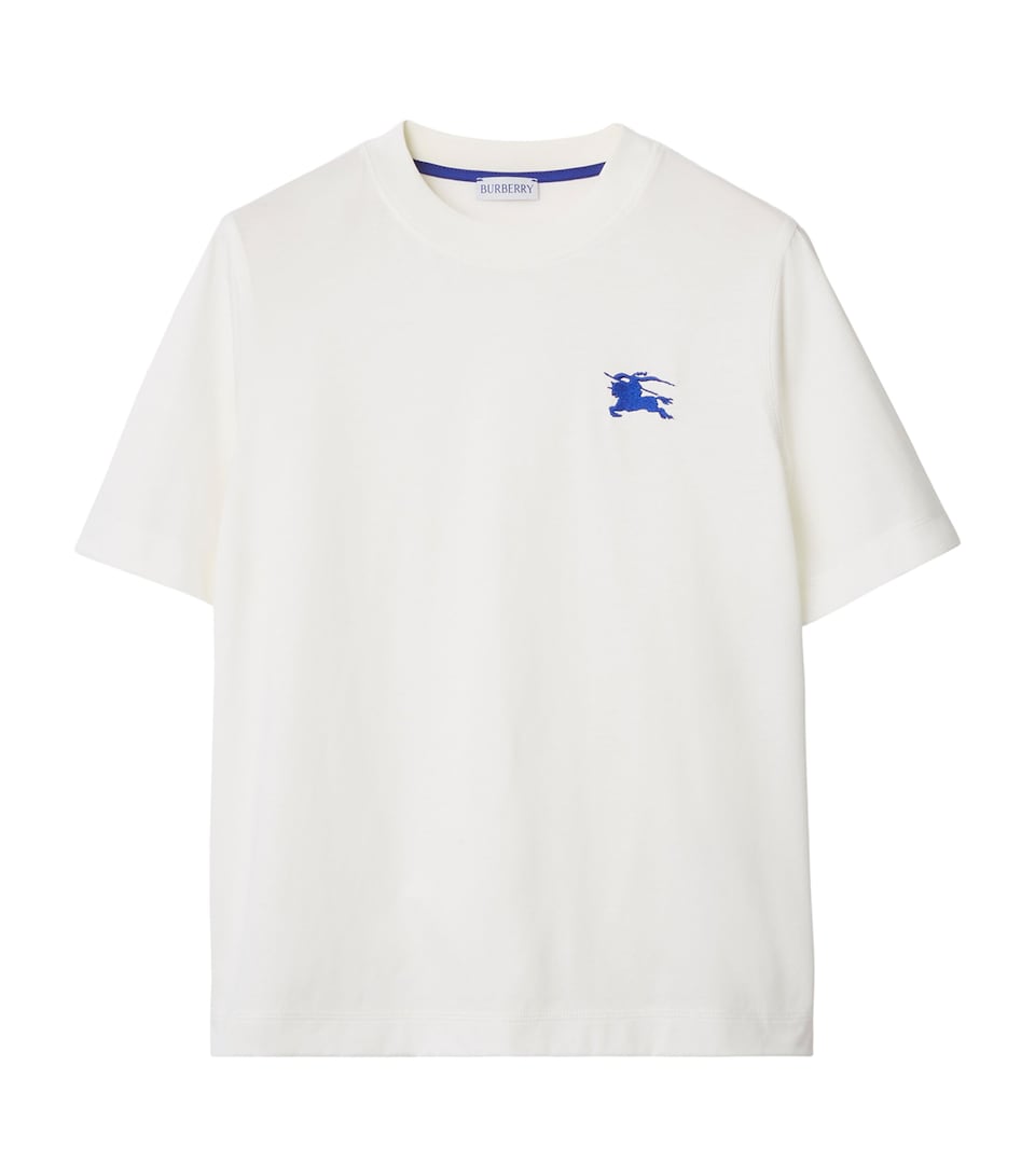 Burberry Cotton EKD T-Shirt Salt