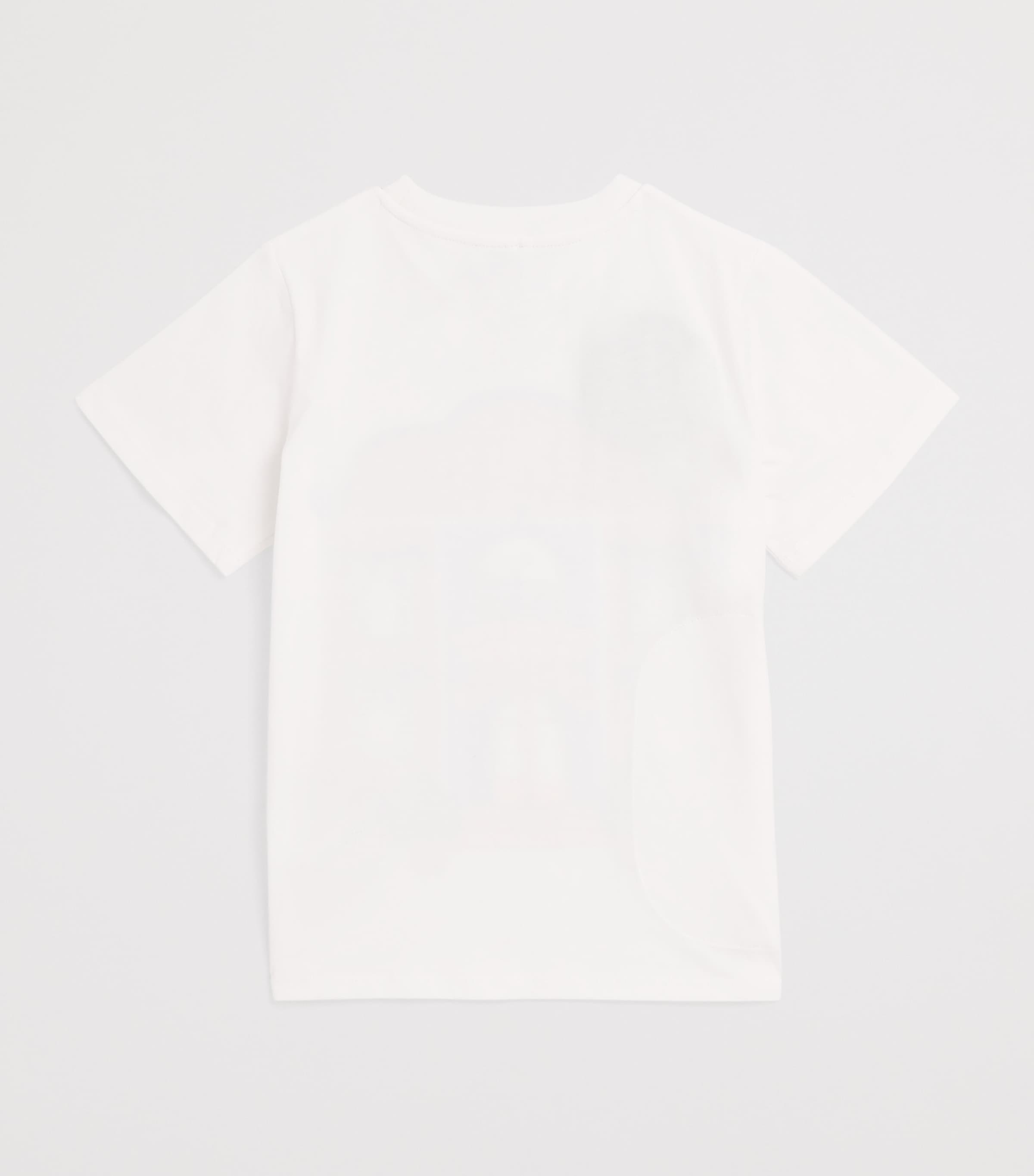 Stella Hotel Print T-Shirt (2-14+ Years) 101IVORY Image 2