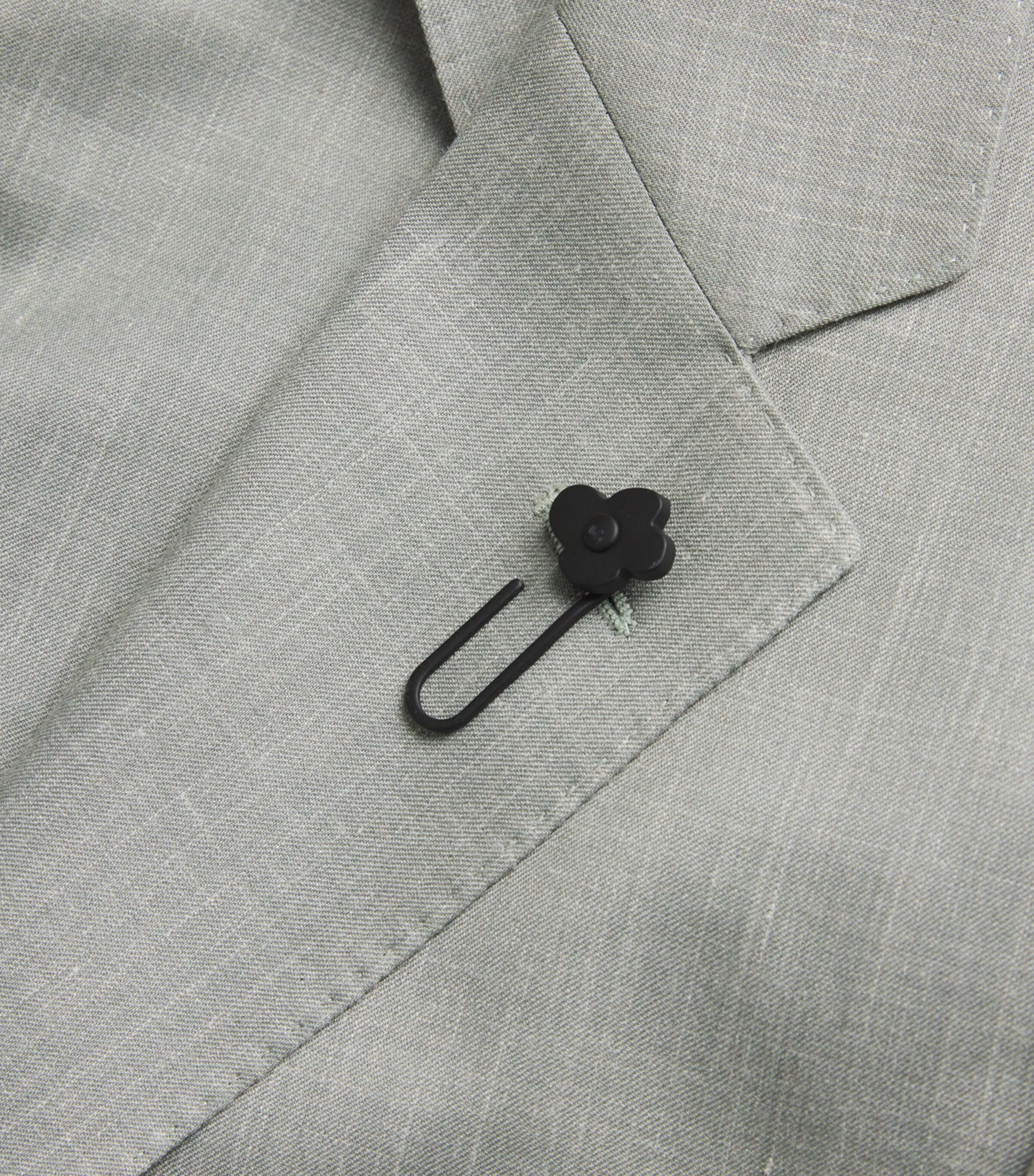 Lardini Mens Wool-Blend Iconic Drop 7 Blazer Image 5