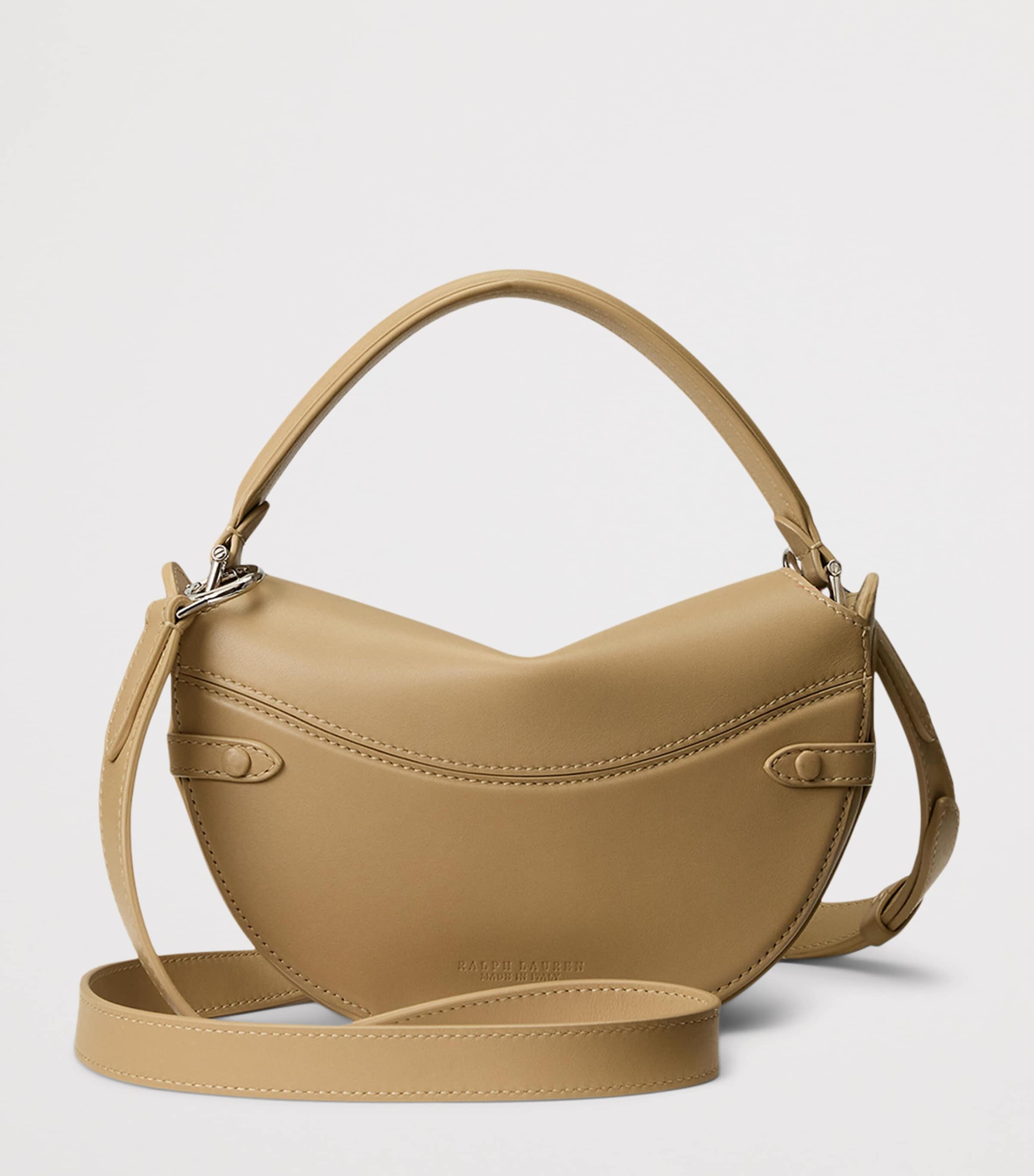 Ralph Lauren Collection Mini Calfskin The Ralph Cross-Body Bag Tan Image 2
