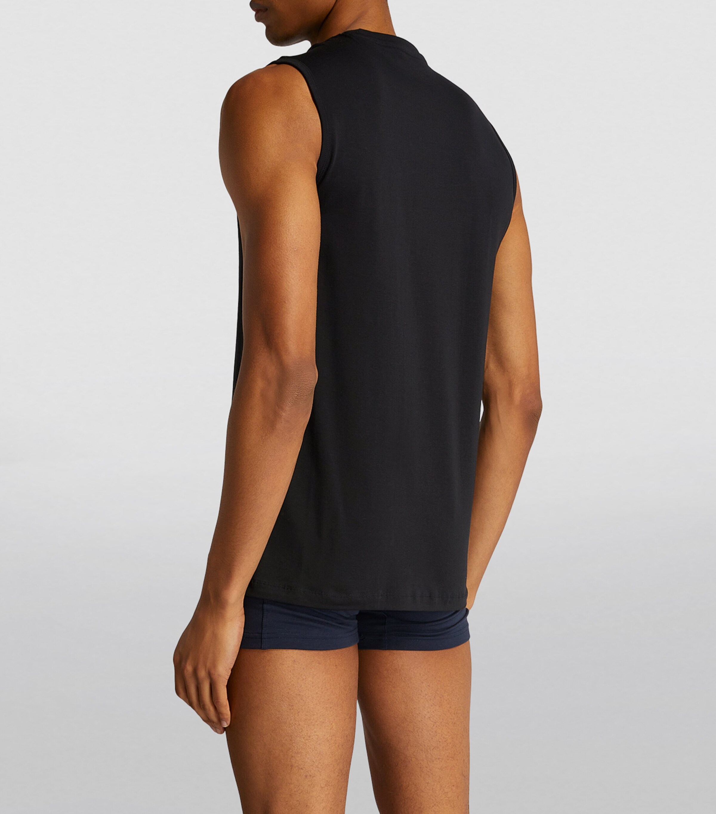 Daily Comfort Vests (Pack of 2) 3000/BLACK Image 4