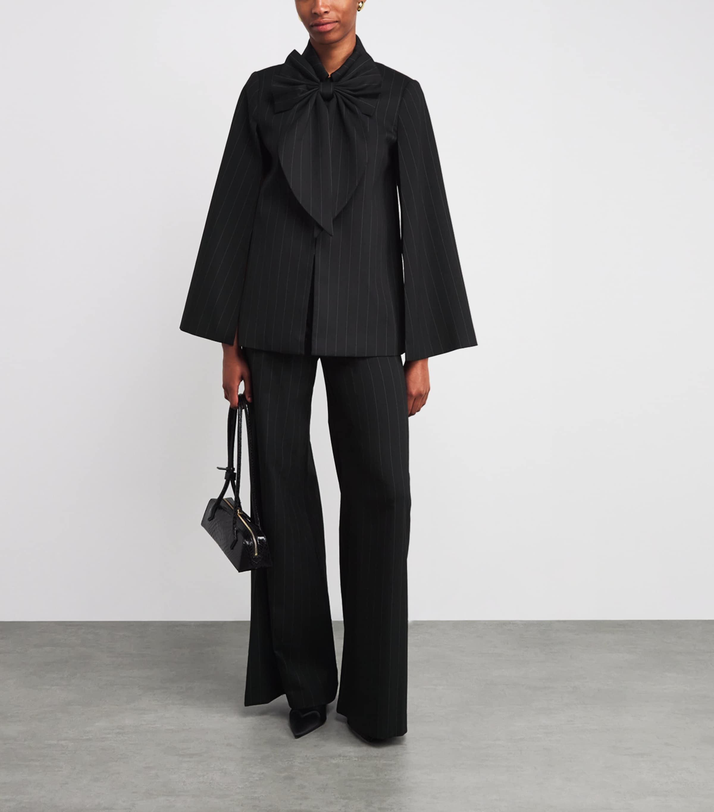 Adaptable Philippa Cape Jacket G980 BLACK/OFF WHITE Image 2