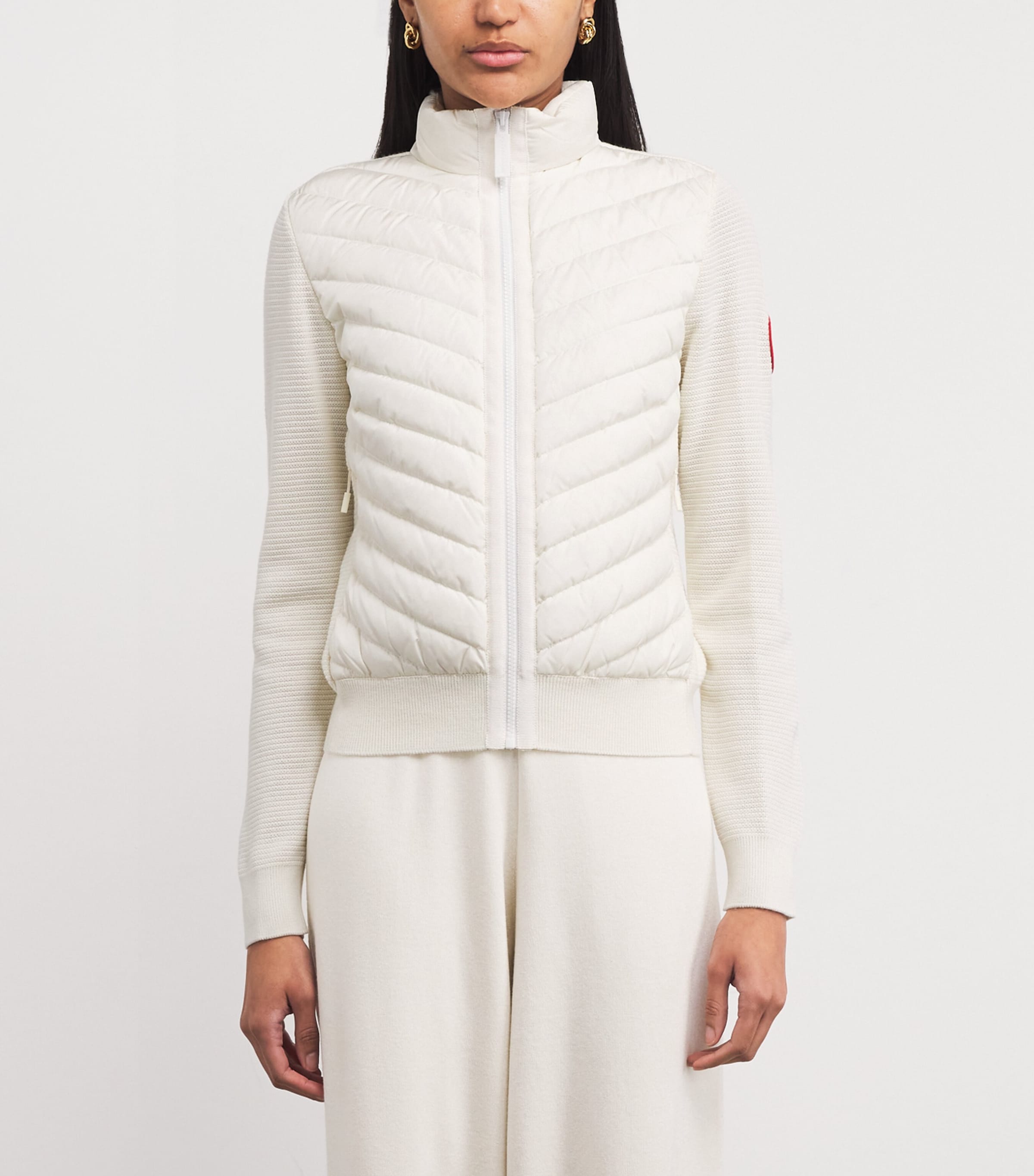 Wool Down-Filled HyBridge Jacket 9467COTTONGRASS-LINAIGRETTE Image 3