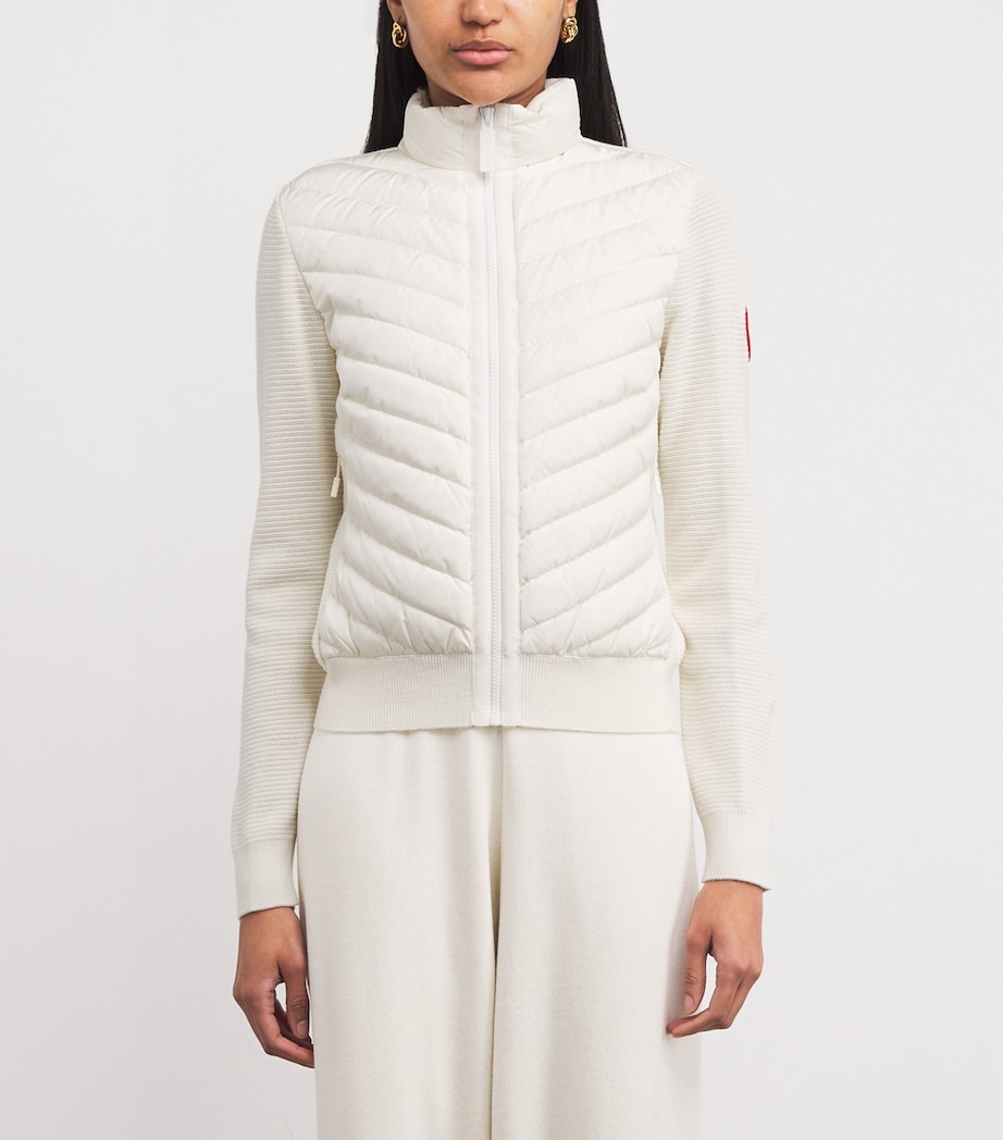 Wool Down-Filled HyBridge Jacket 9467COTTONGRASS-LINAIGRETTE Image 3