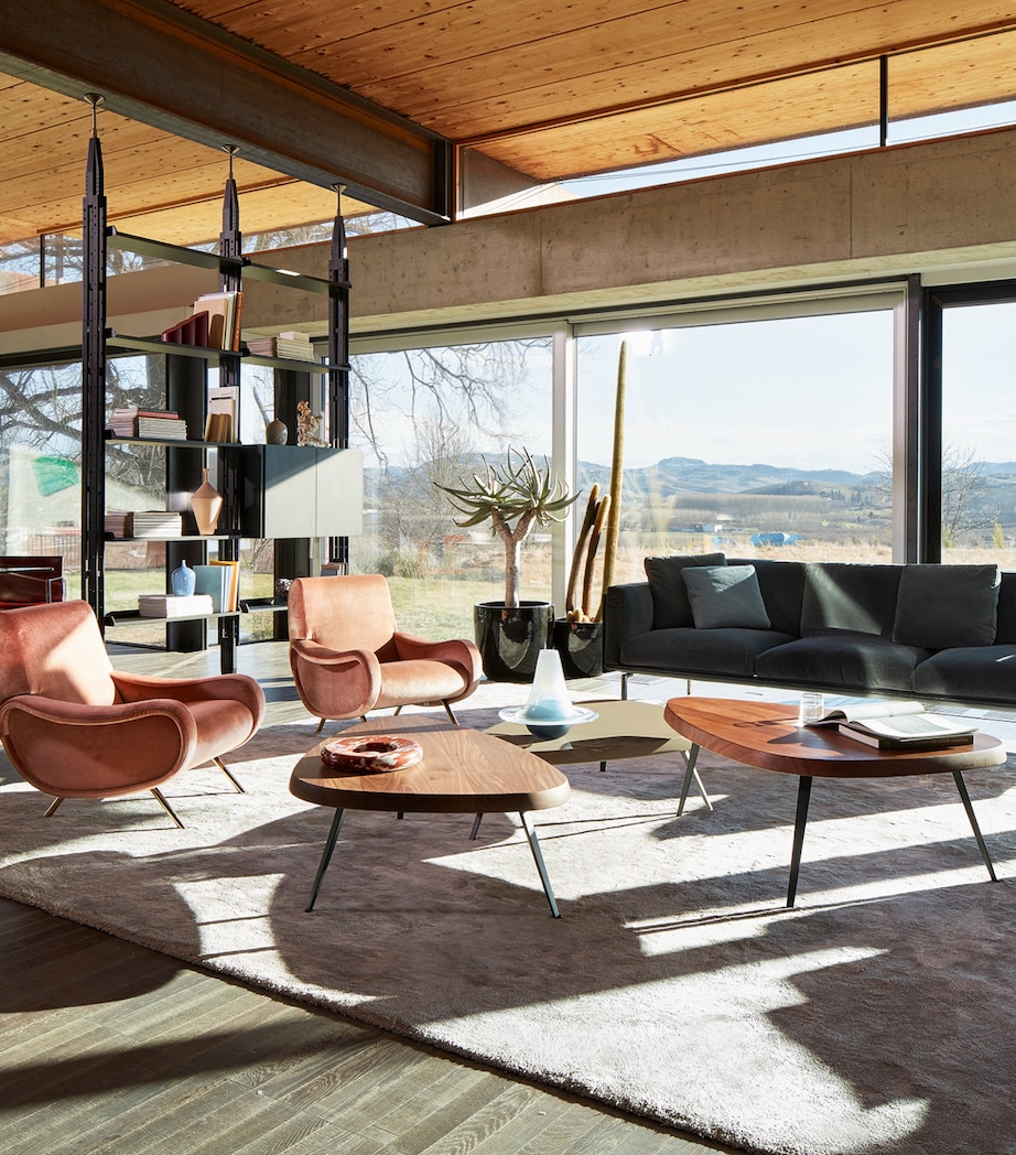 Walnut Mexique Coffee Table BROWN Image 2