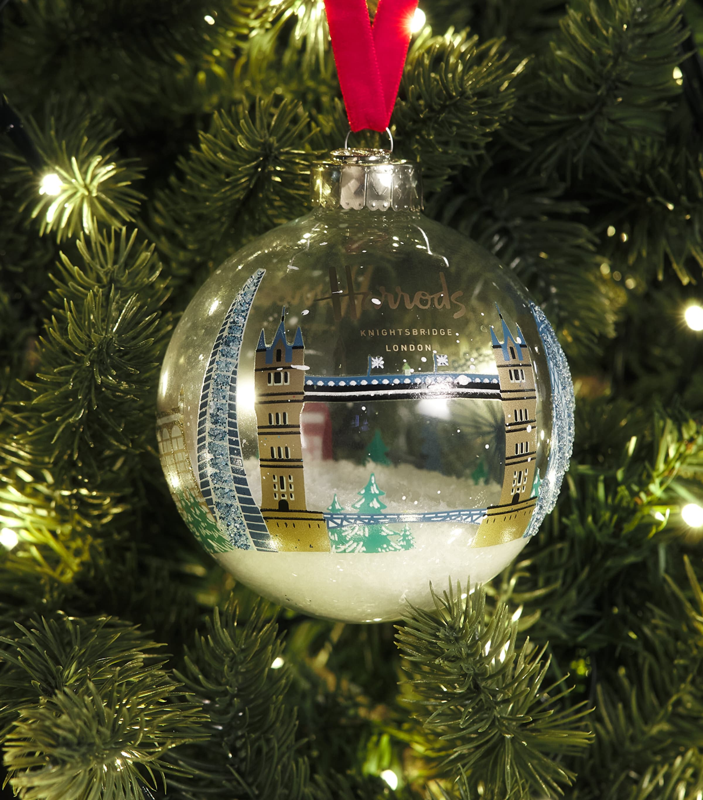Harrods London Skyline Bauble Image 3
